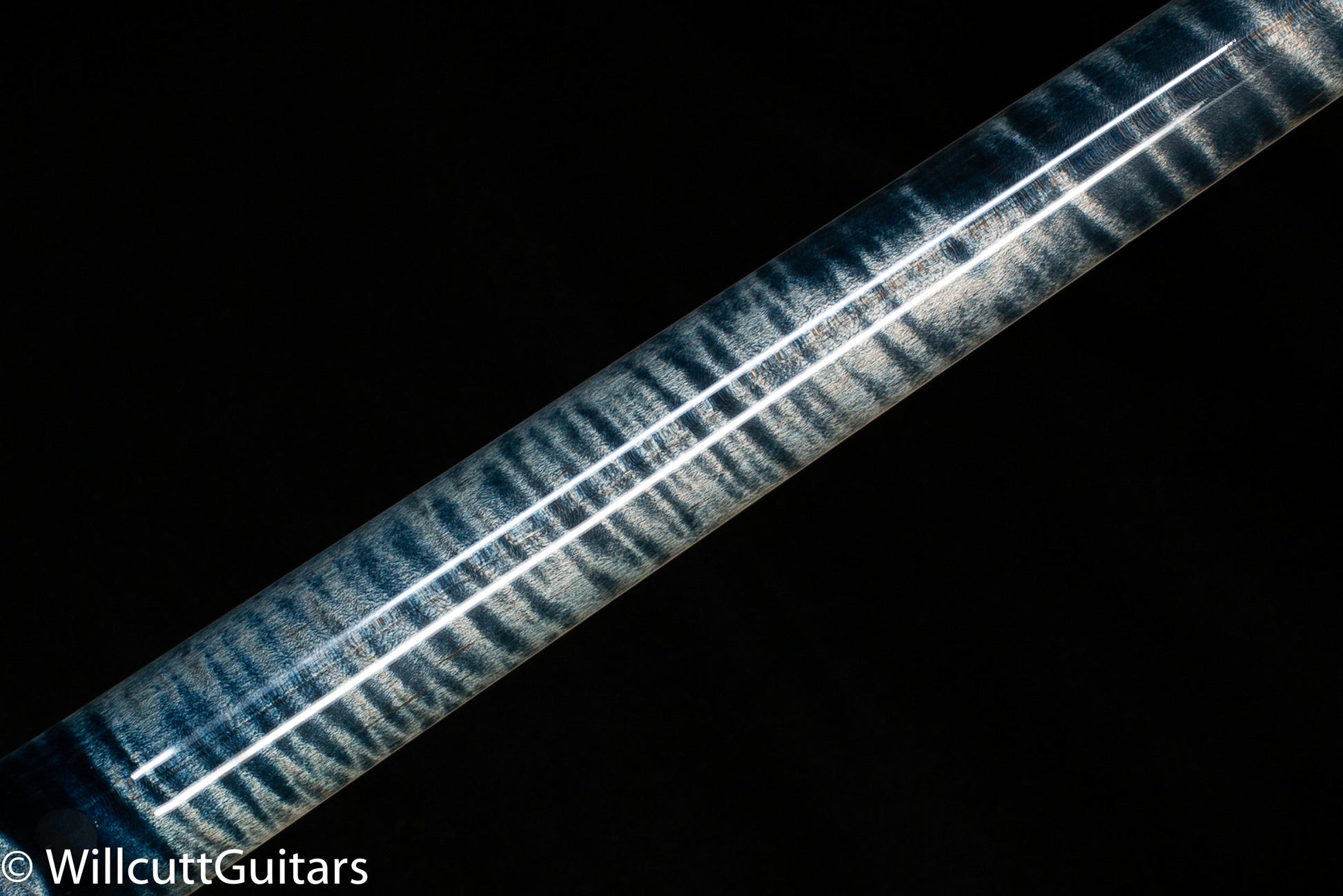 PRS Hollowbody II 594 Wood Library Edition Faded Whale Blue