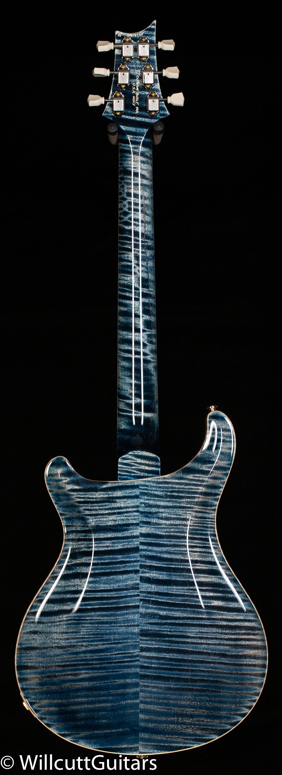 PRS Hollowbody II 594 Wood Library Edition Faded Whale Blue