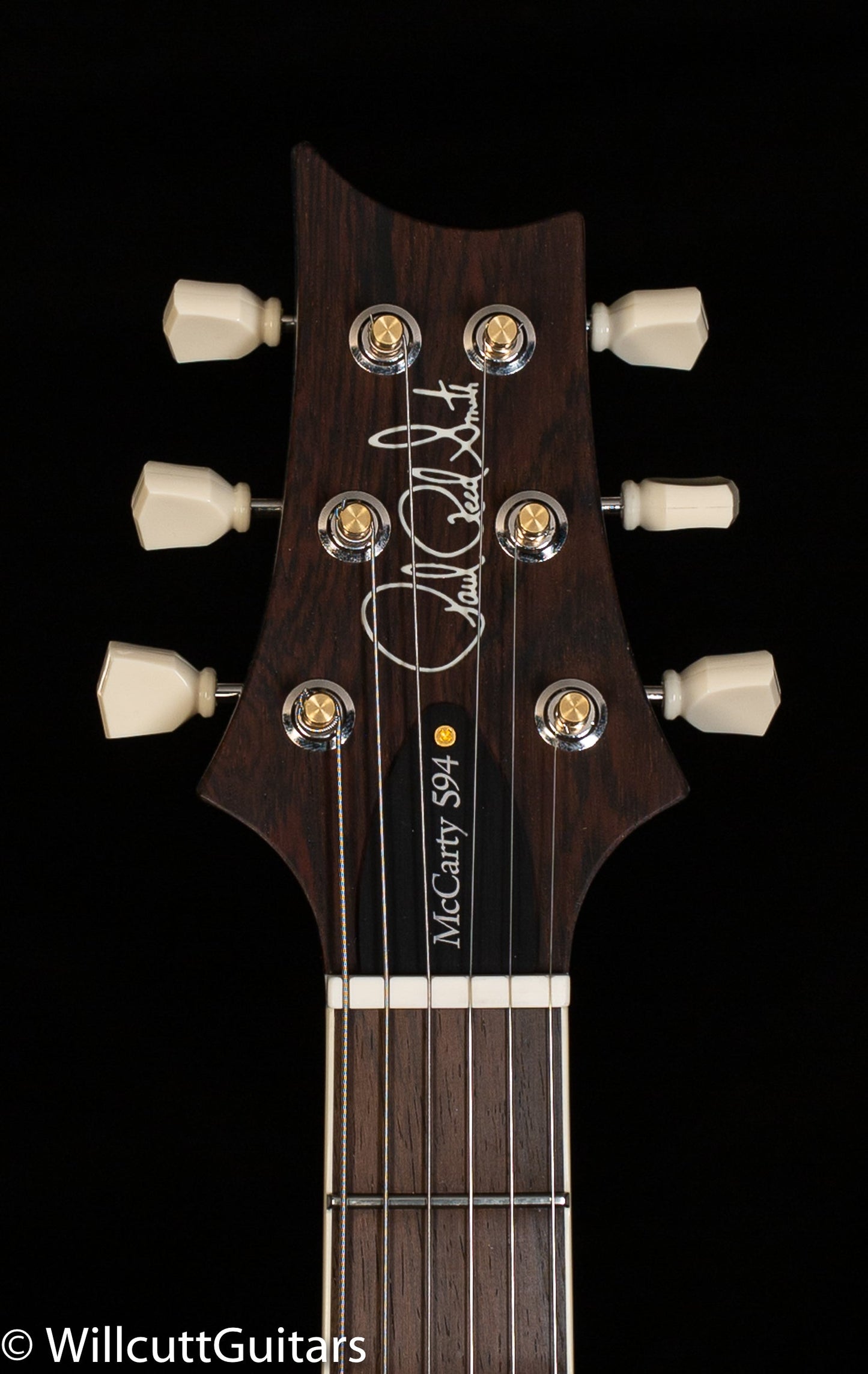 PRS Hollowbody II 594 Wood Library Edition Faded Whale Blue