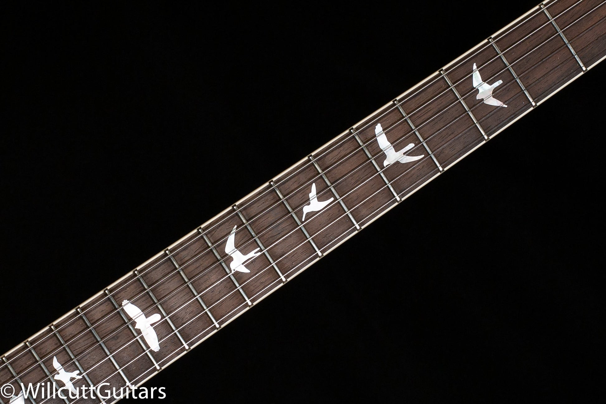 PRS Hollowbody II 594 Wood Library Edition Faded Whale Blue