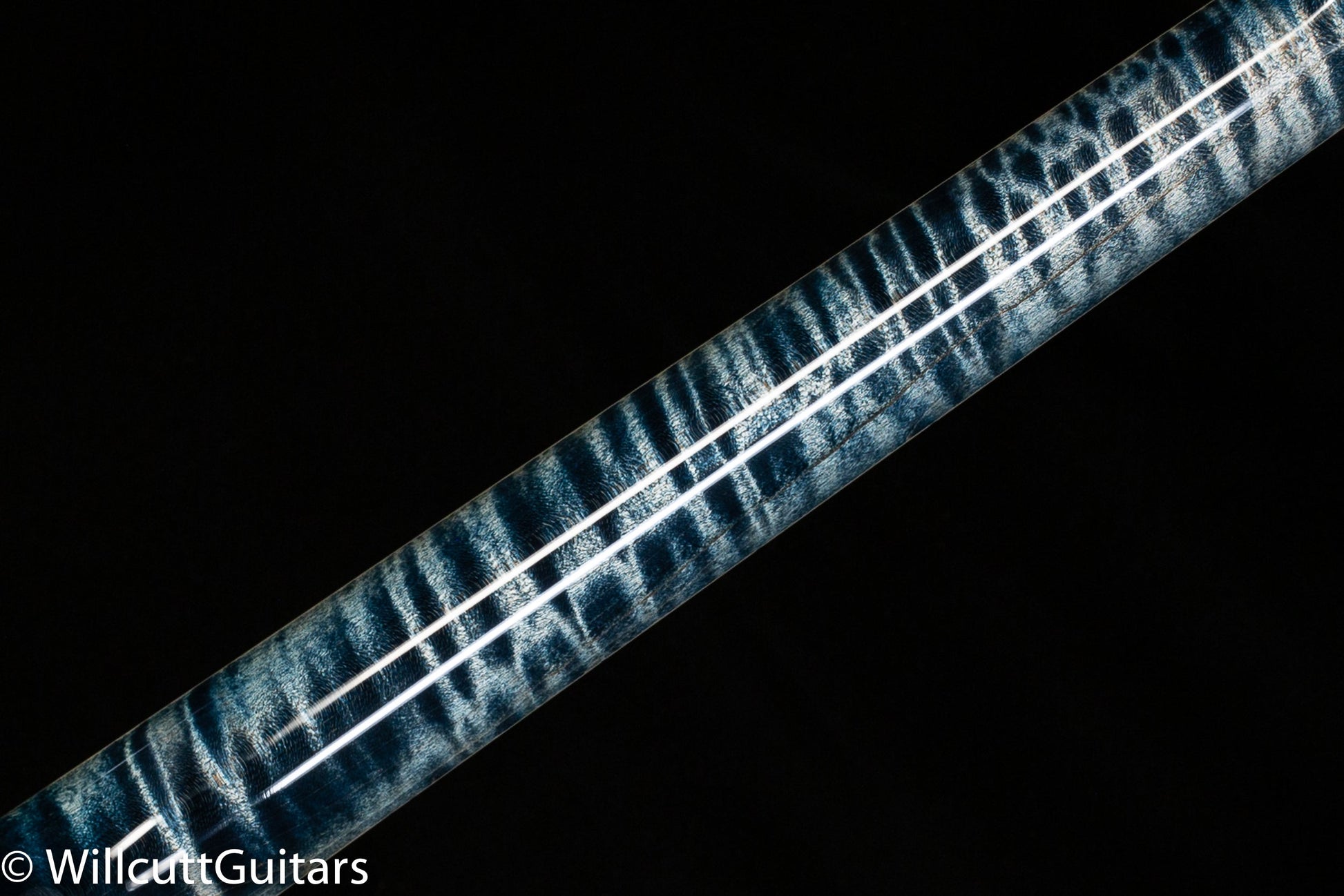 PRS Hollowbody II 594 Wood Library Edition Faded Whale Blue