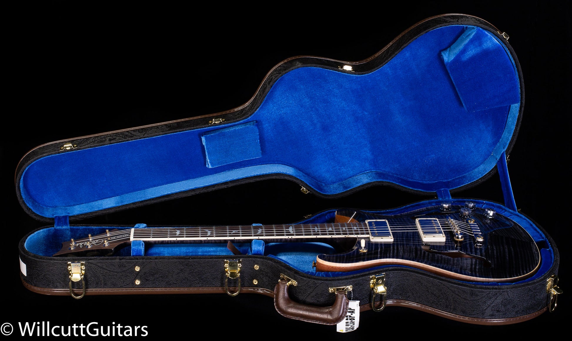 PRS Hollowbody II 594 Wood Library Edition Grey Black