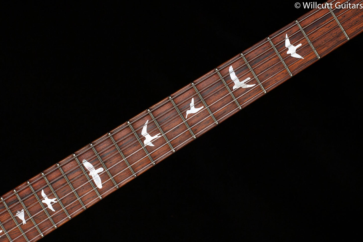 PRS Custom 24 Wood Library Edition Charcoal Cherry Burst Roasted Maple
