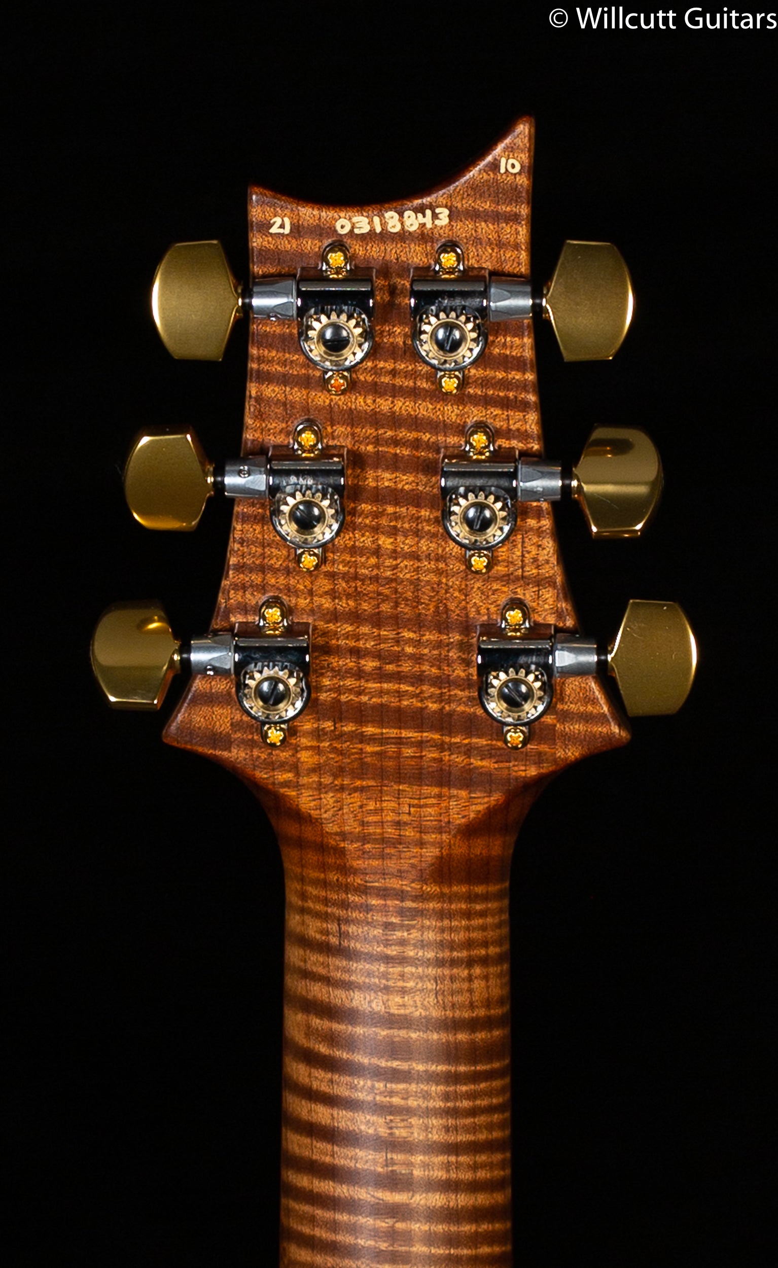PRS Custom 24 Wood Library Edition Burnt Maple Leaf Roasted Maple