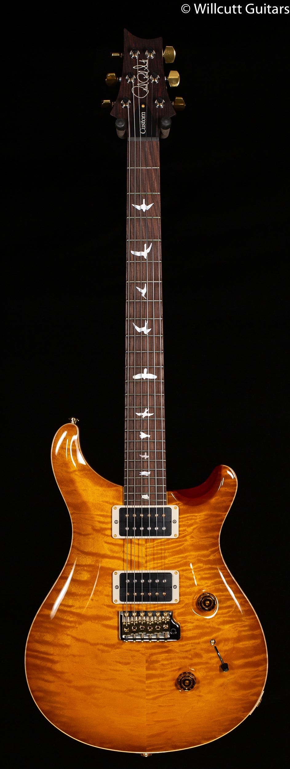 PRS Custom 24 Wood Library Edition Faded McCarty Burst Roasted Maple