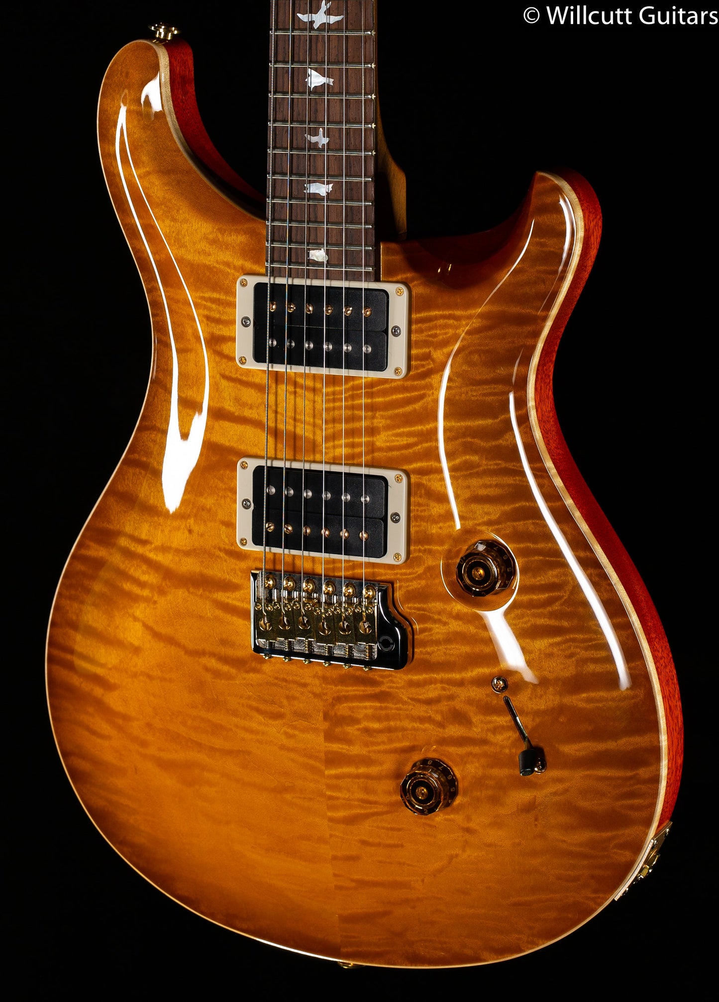 PRS Custom 24 Wood Library Edition Faded McCarty Burst Roasted Maple