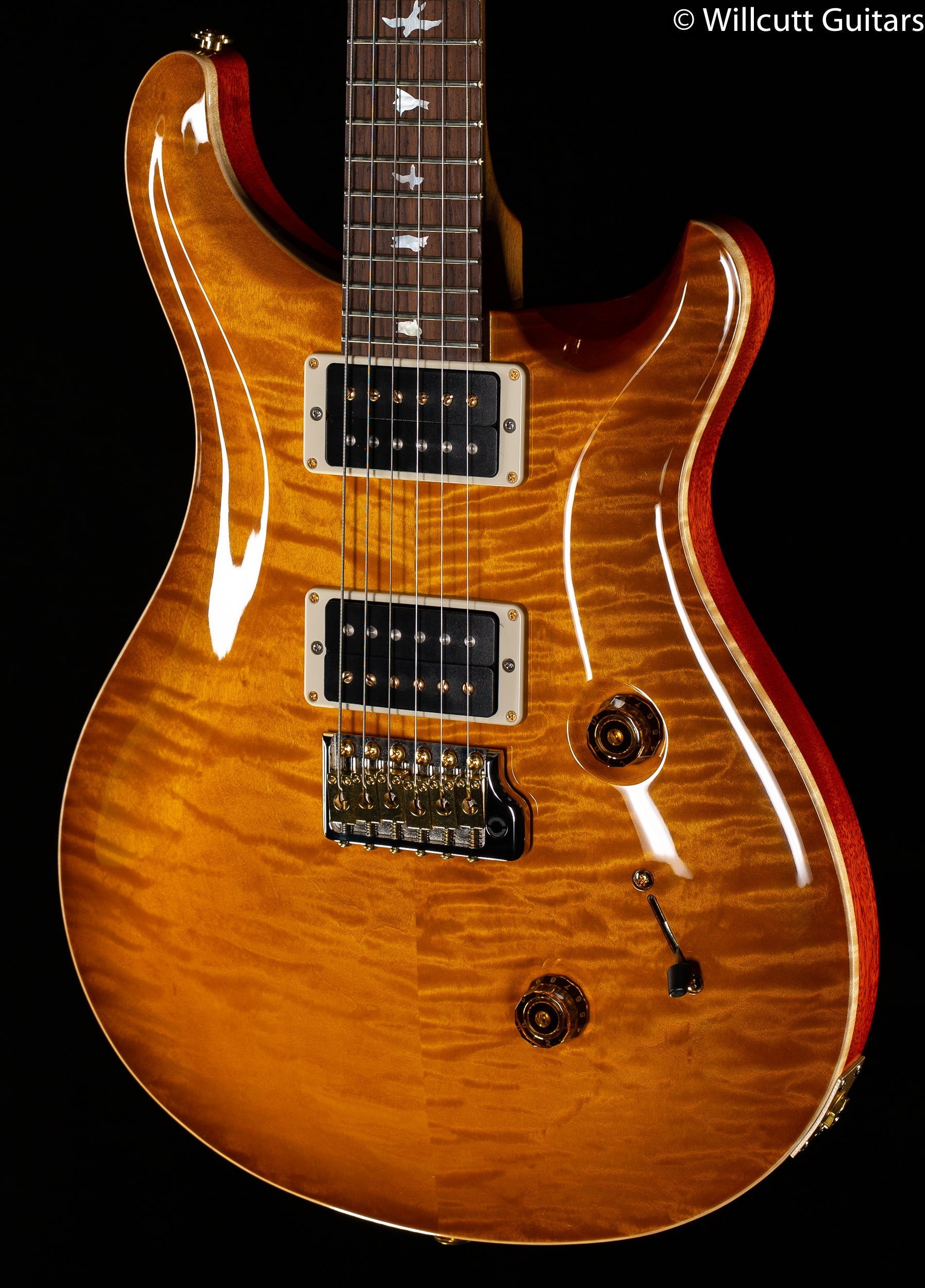 PRS Custom 24 Wood Library Edition Faded McCarty Burst Roasted Maple