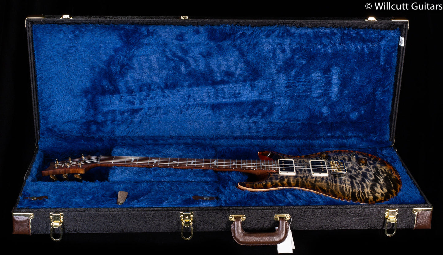 PRS Custom 24 Wood Library Edition Burnt Maple Leaf Roasted Maple