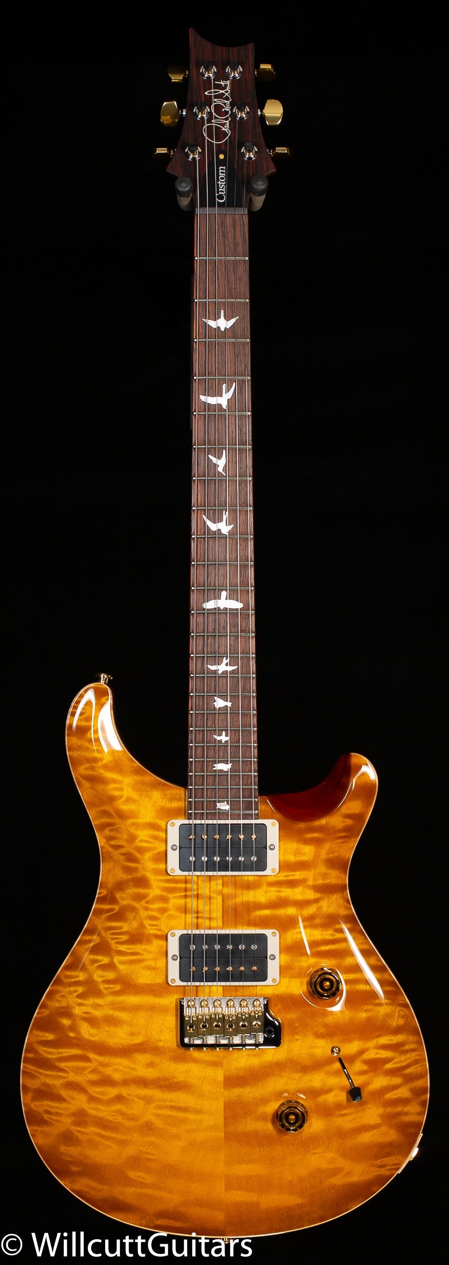 PRS Custom 24 Wood Library Edition Faded McCarty Burst Roasted Maple