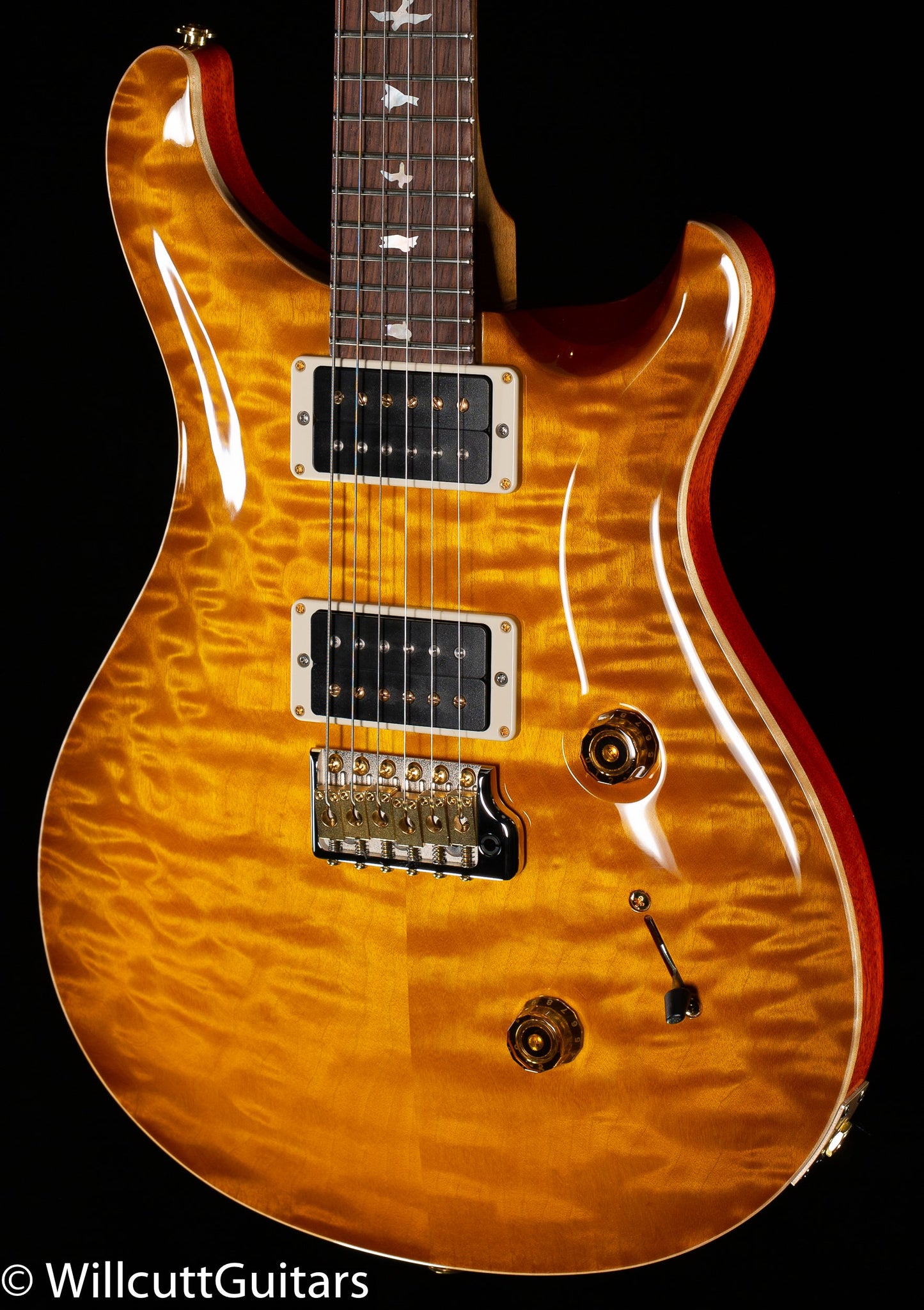 PRS Custom 24 Wood Library Edition Faded McCarty Burst Roasted Maple