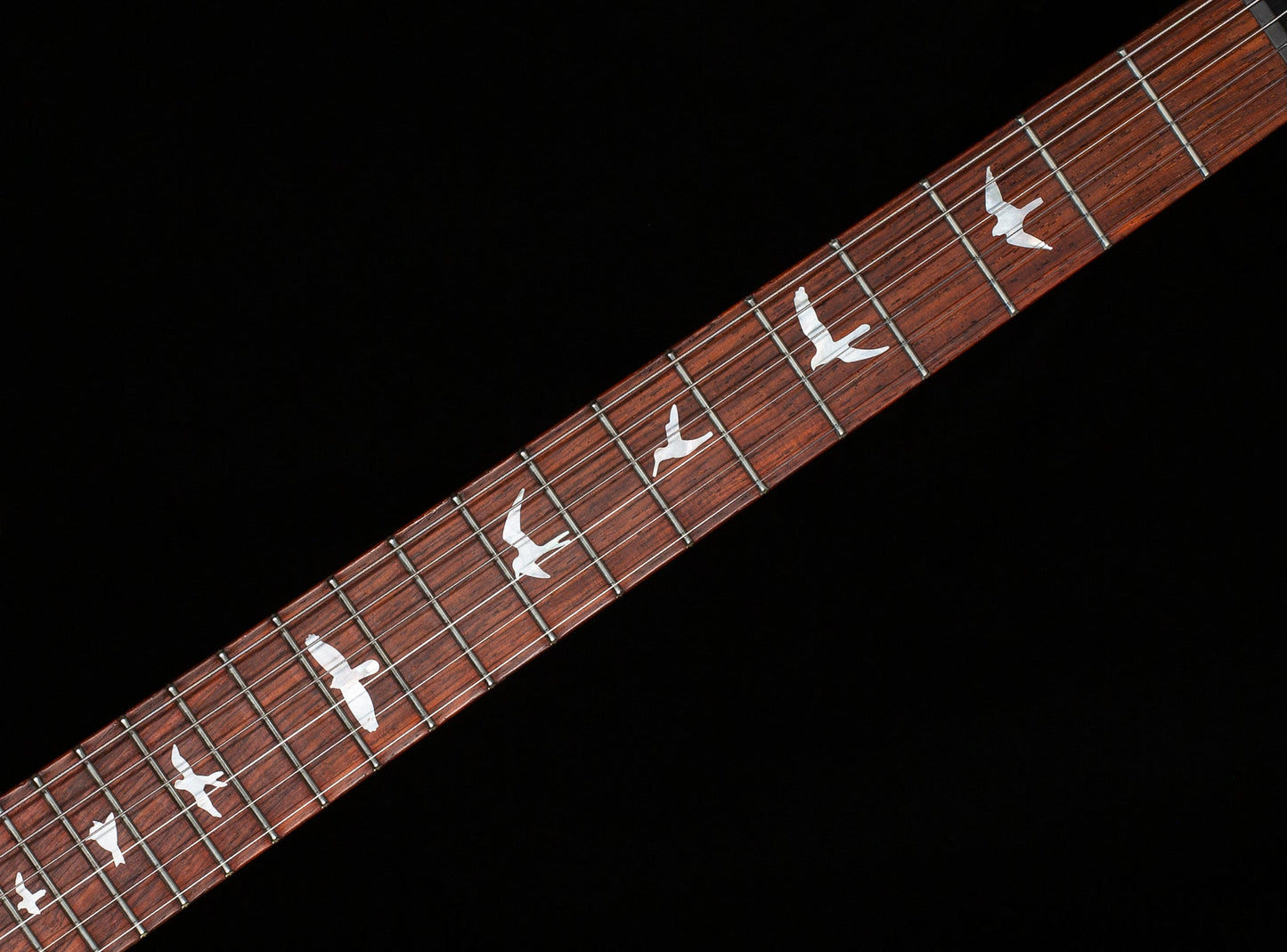 2021 PRS Custom 24 Wood Library Edition Black Gold Burst Roasted Maple