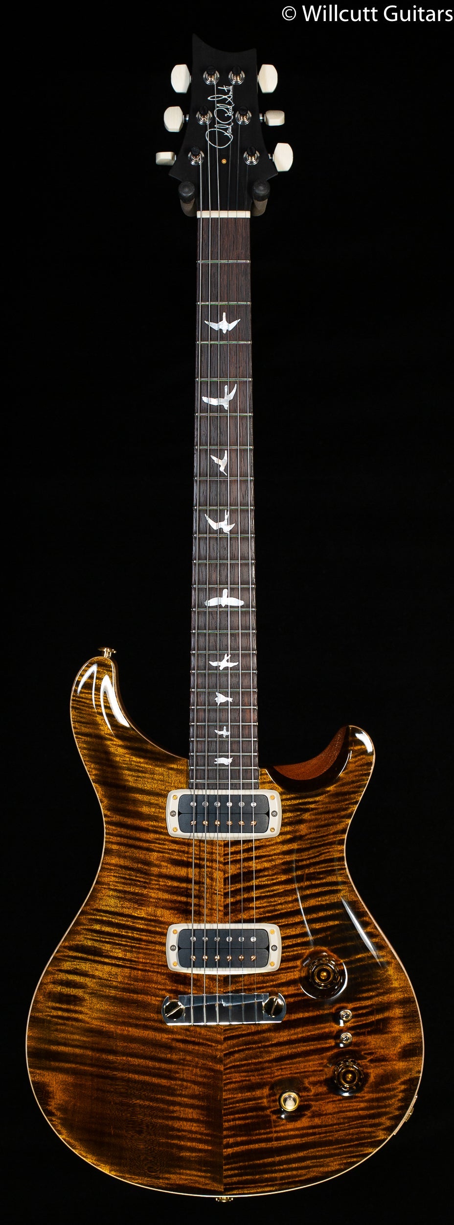 PRS Paul's Guitar Wood Library Edition Yellow Tiger Flame Maple