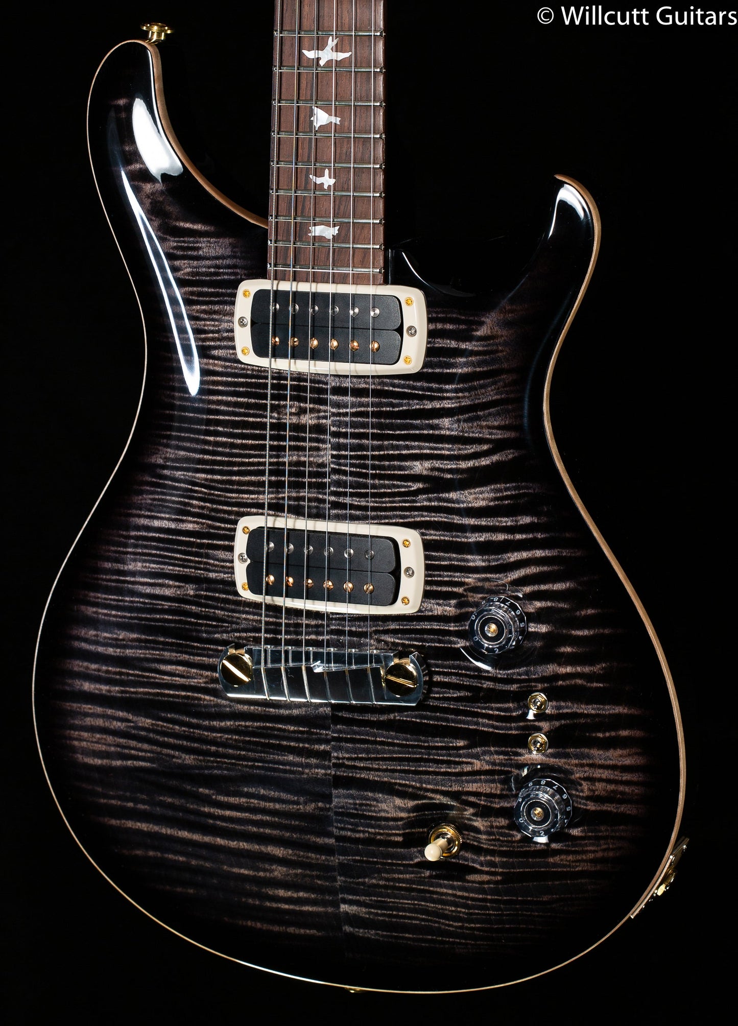 PRS Paul's Guitar Wood Library Edition Charcoal Burst Flame Maple