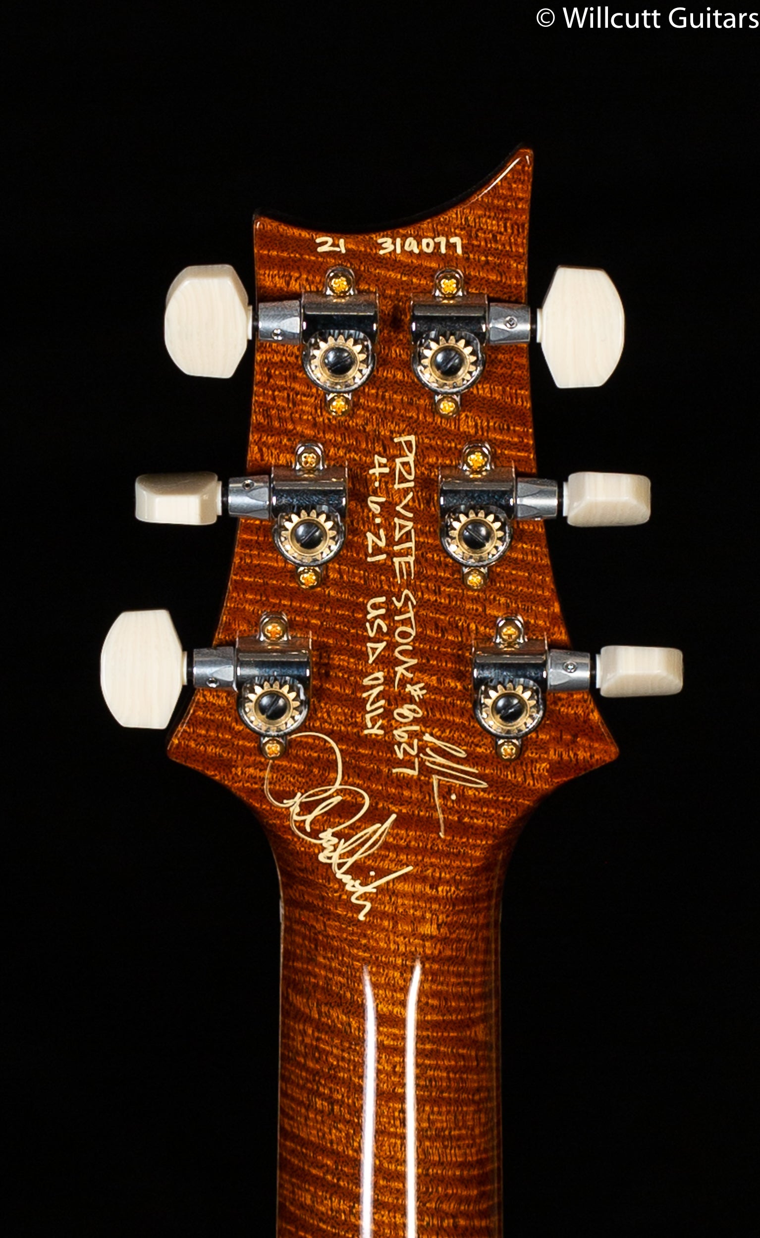 PRS Private Stock 8637 SC594 Sandstorm Glow