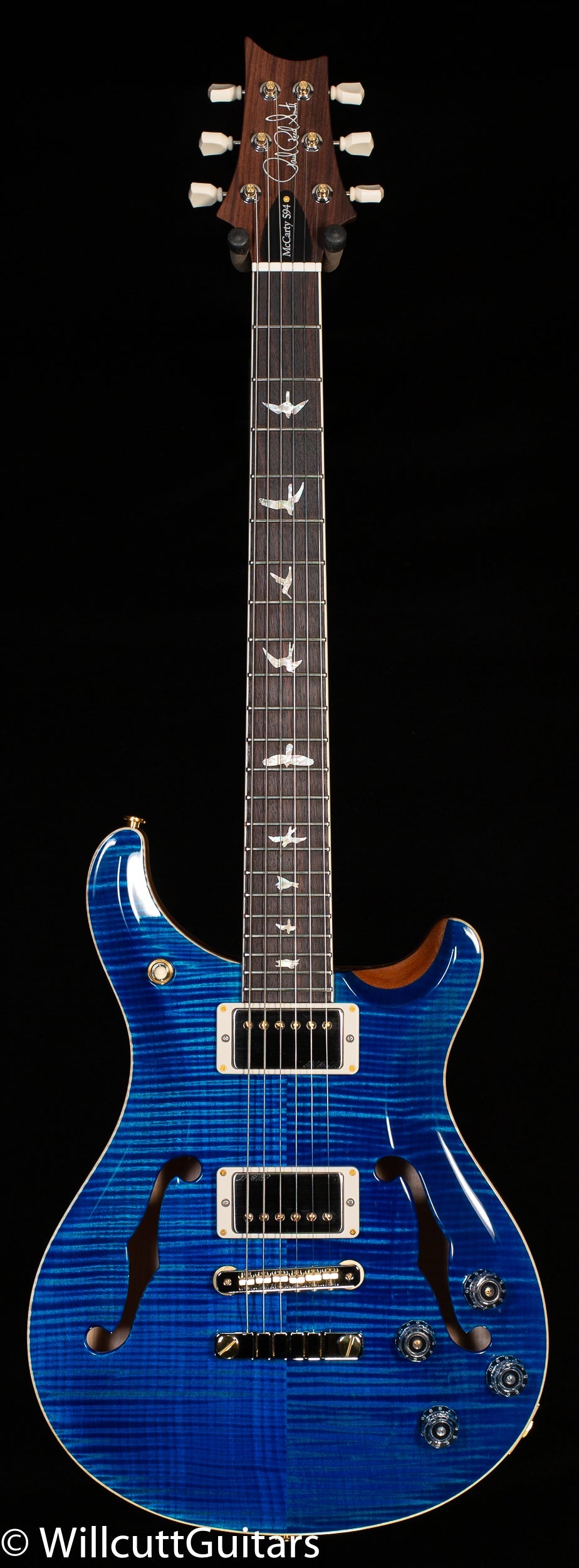 PRS McCarty 594 Hollowbody II Aquamarine 10 Top