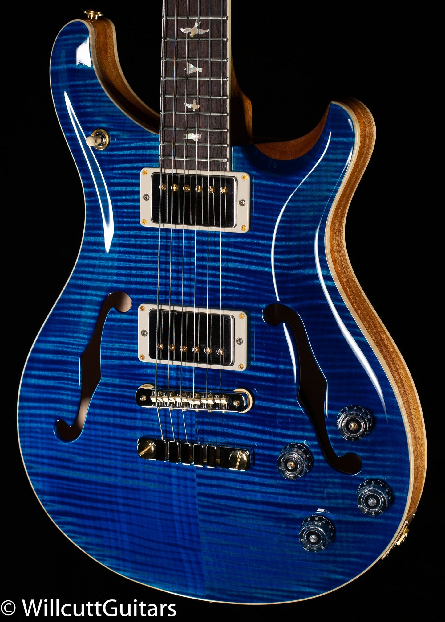 PRS McCarty 594 Hollowbody II Aquamarine 10 Top