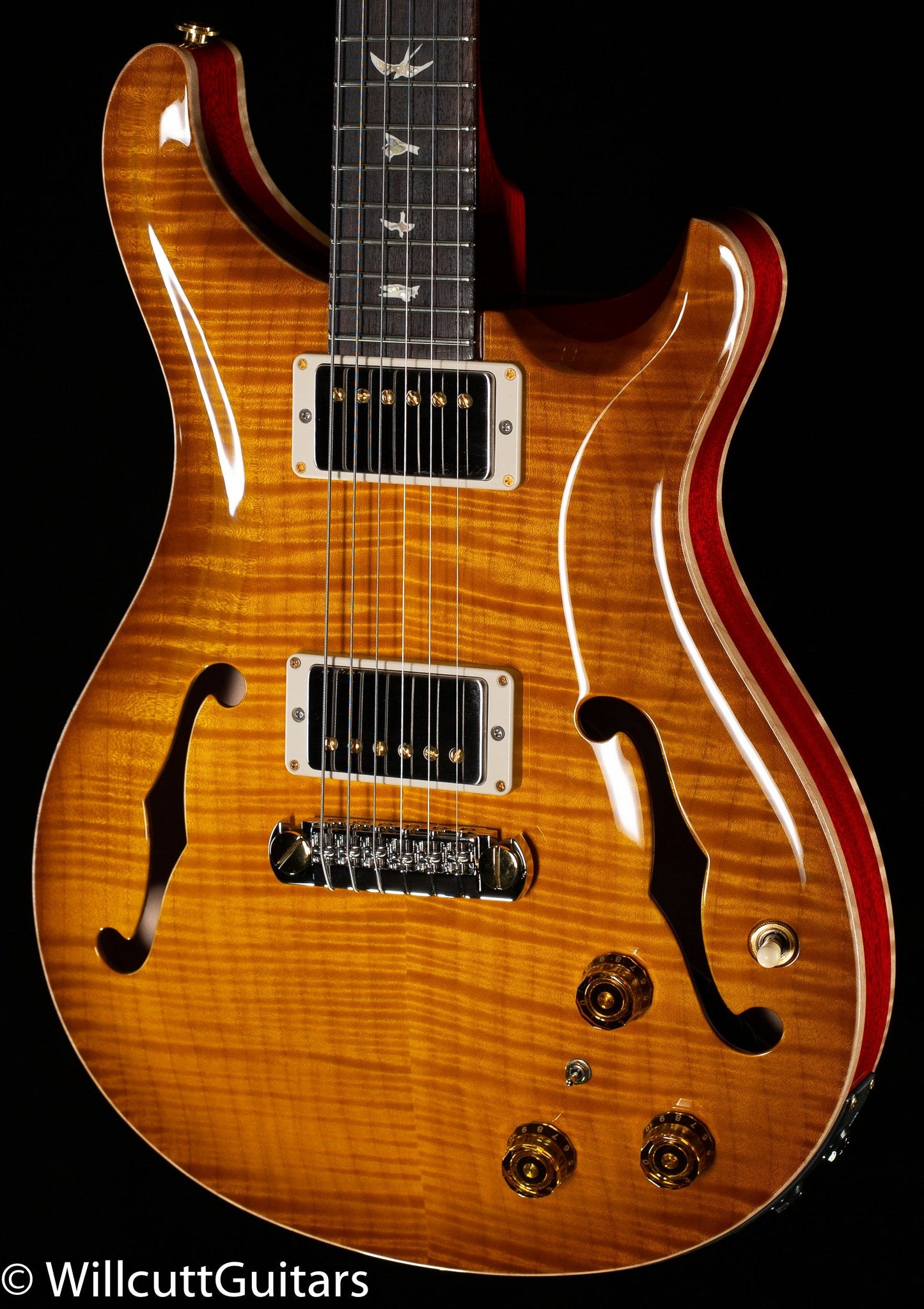 PRS Hollowbody II Piezo McCarty Sunburst 10 Top