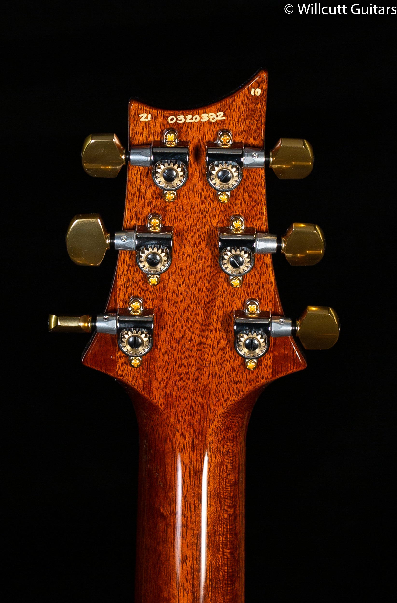 PRS Hollowbody II Piezo Orange Tiger 10 Top