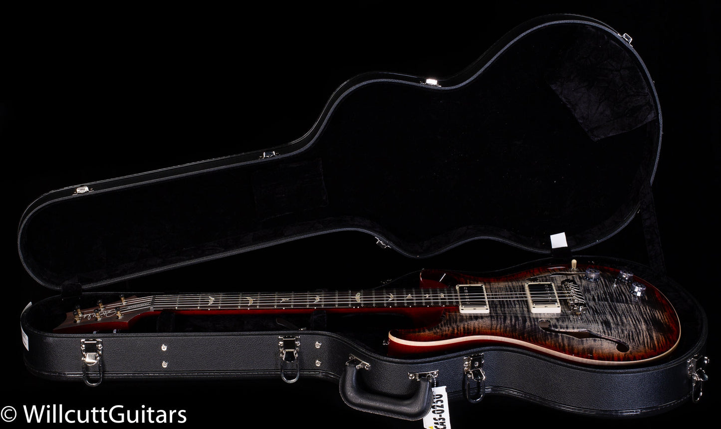 PRS Hollowbody II Piezo Charcoal Cherry Burst