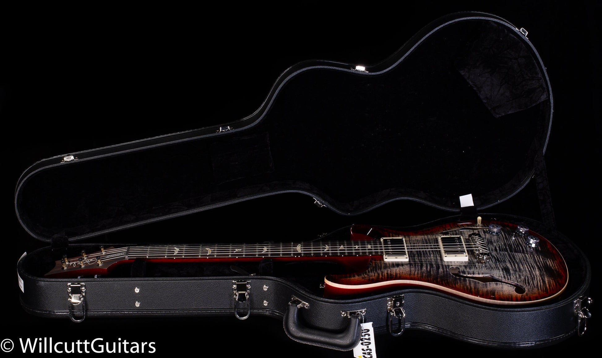 PRS Hollowbody II Piezo Charcoal Cherry Burst