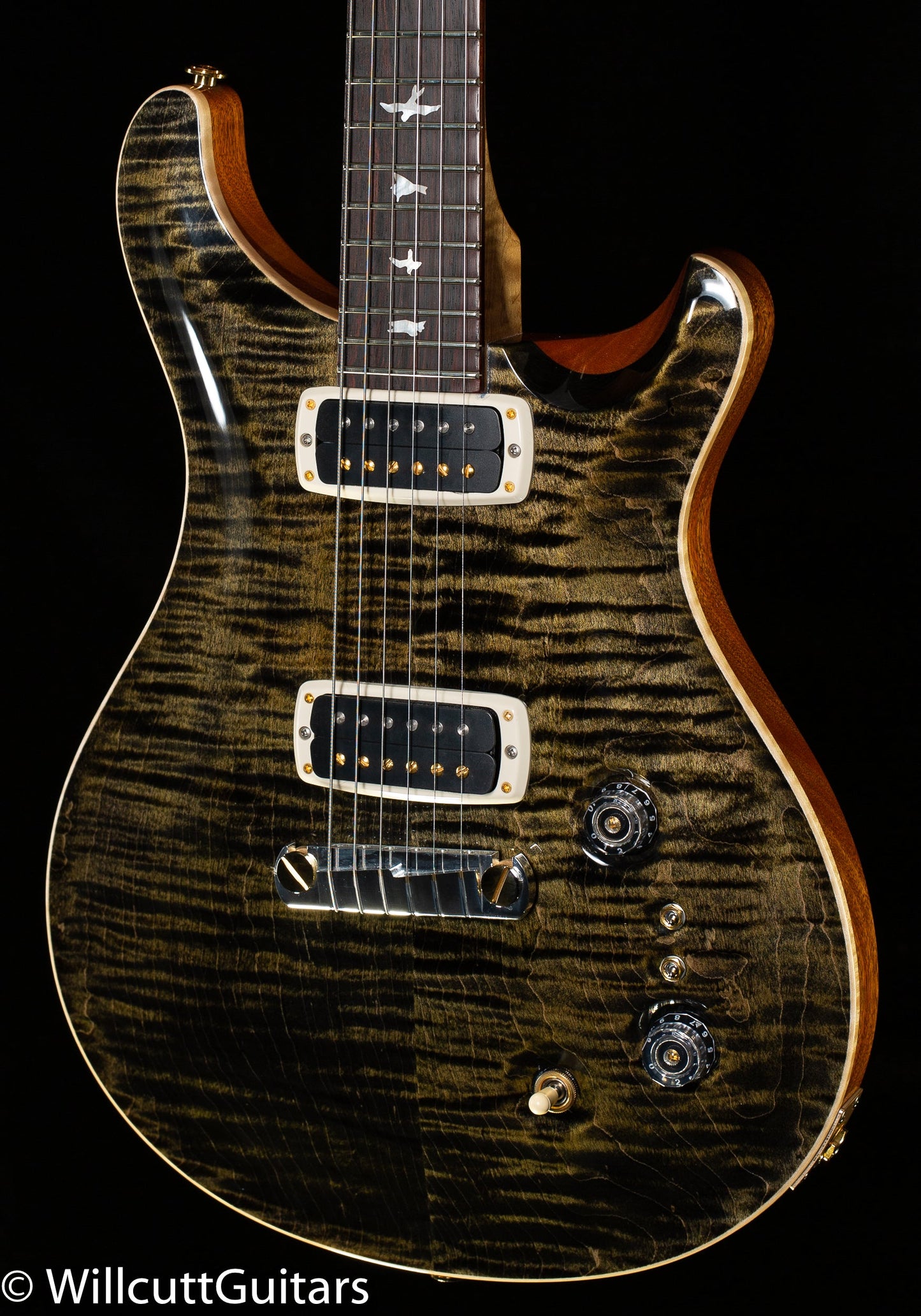 PRS Paul's Guitar Wood Library Edition Obsidian Roasted Maple