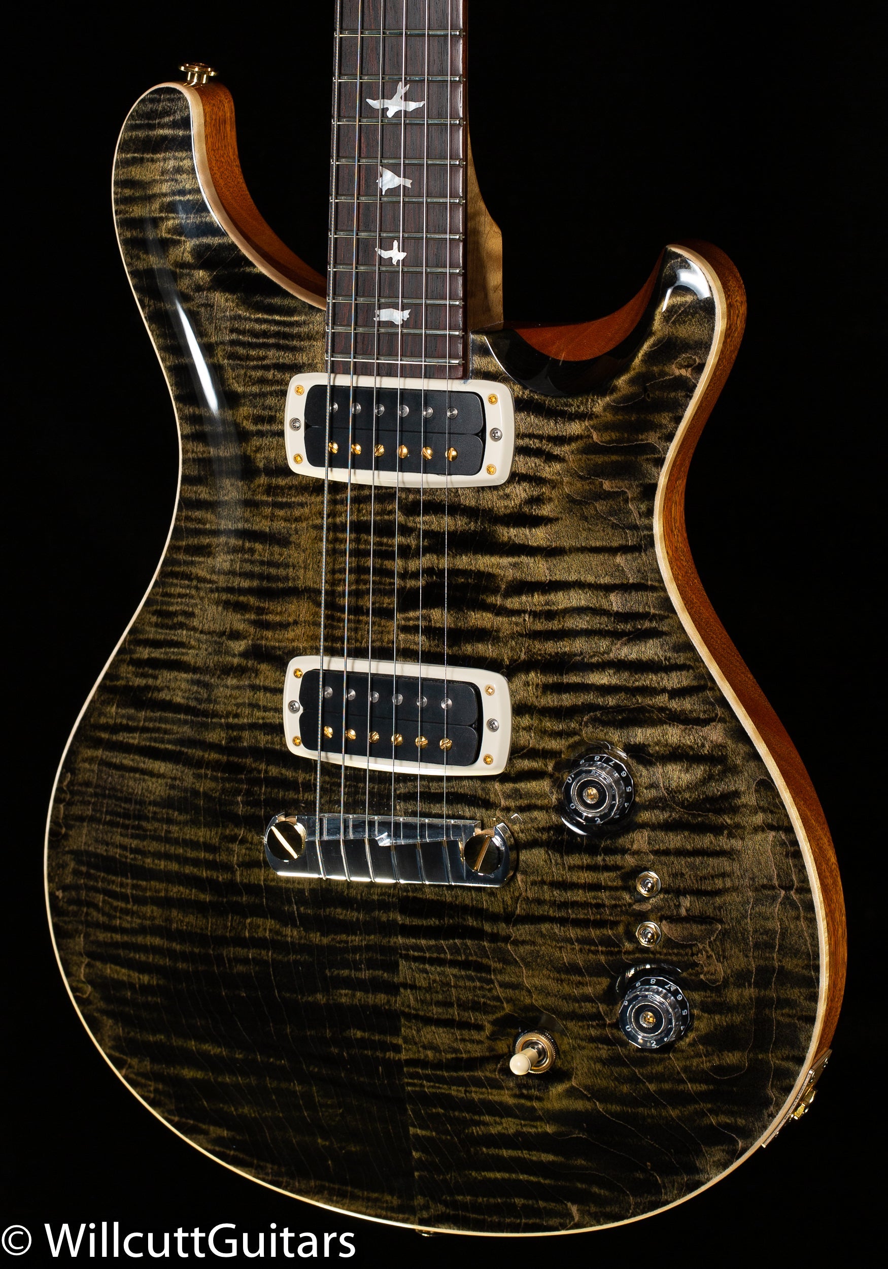 PRS Paul's Guitar Wood Library Edition Obsidian Roasted Maple