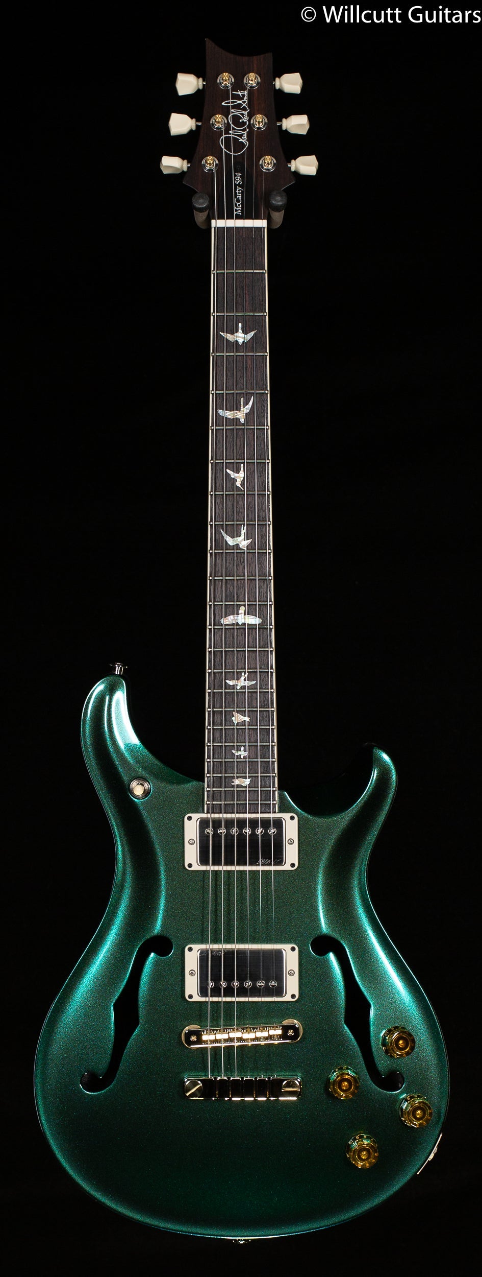 PRS McCarty 594 Hollowbody II Custom Color Blue Green Metallic