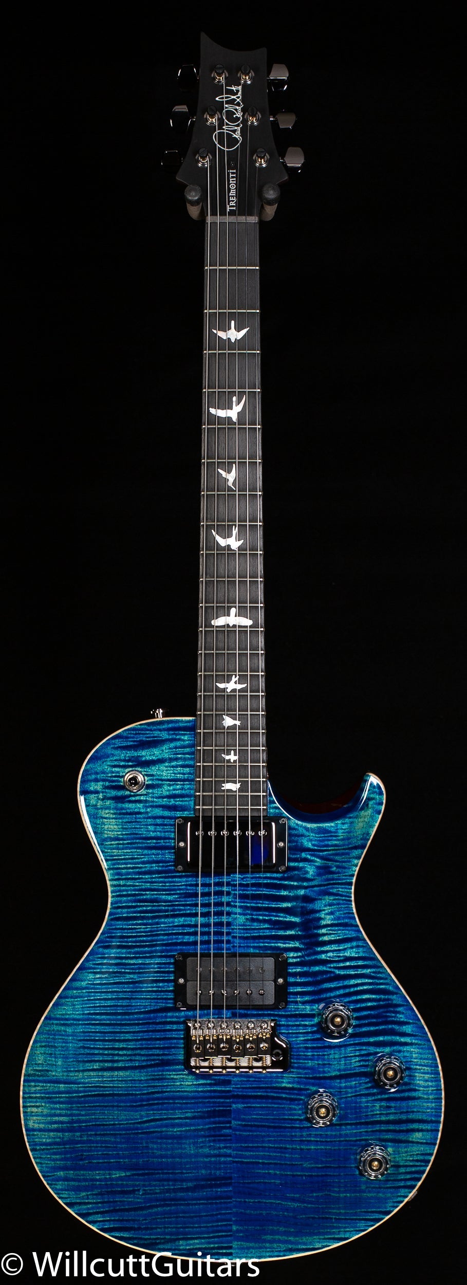 PRS Tremonti Wood Library Edition River Blue Roasted Maple