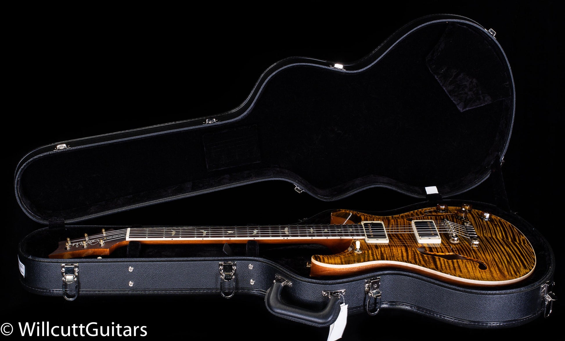 PRS McCarty 594 Hollowbody II Yellow Tiger 10 Top