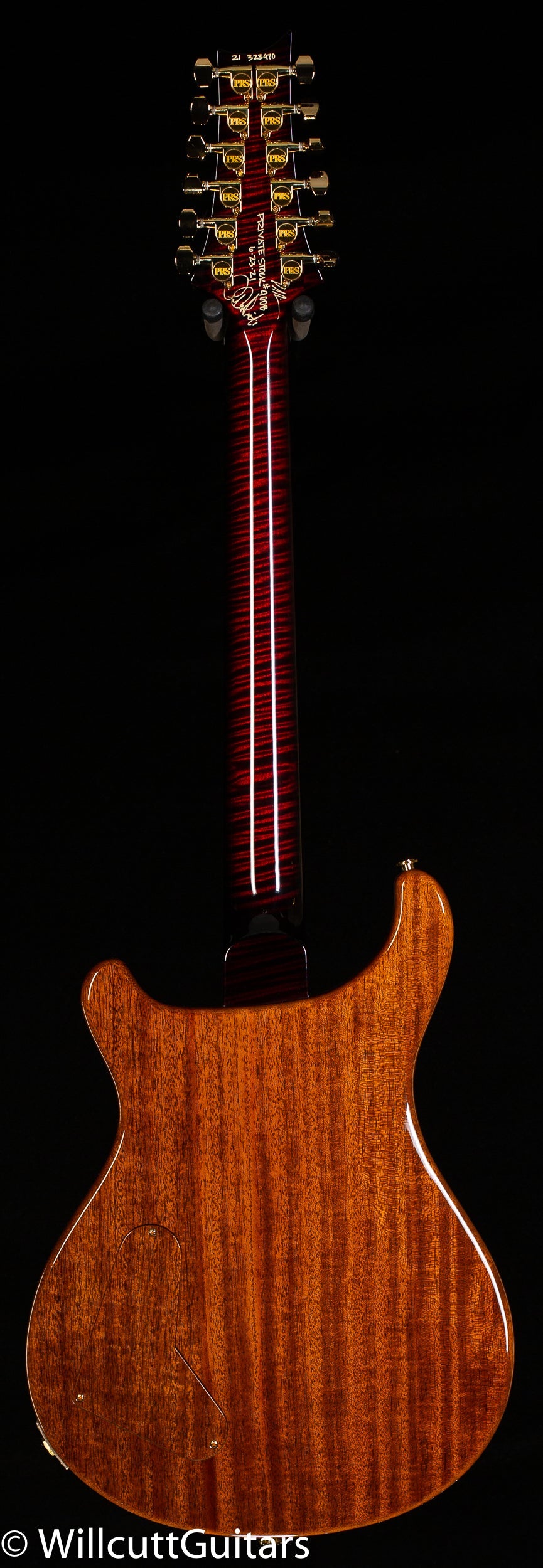 PRS Private Stock #9008 Custom 22 12 String Blood Red Glow