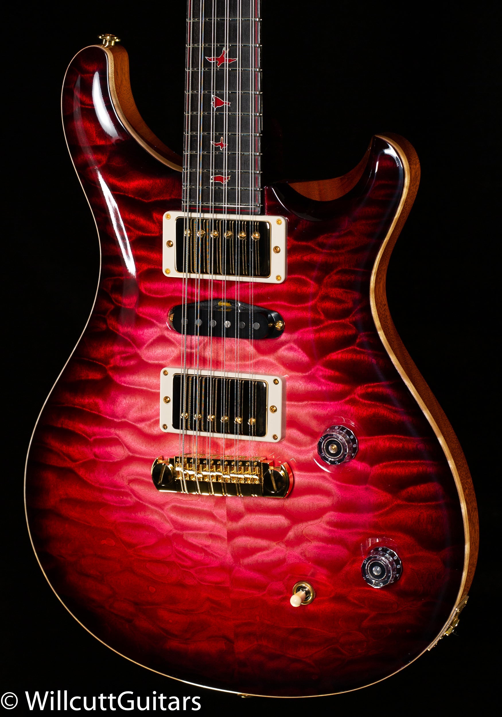 PRS Private Stock #9008 Custom 22 12 String Blood Red Glow