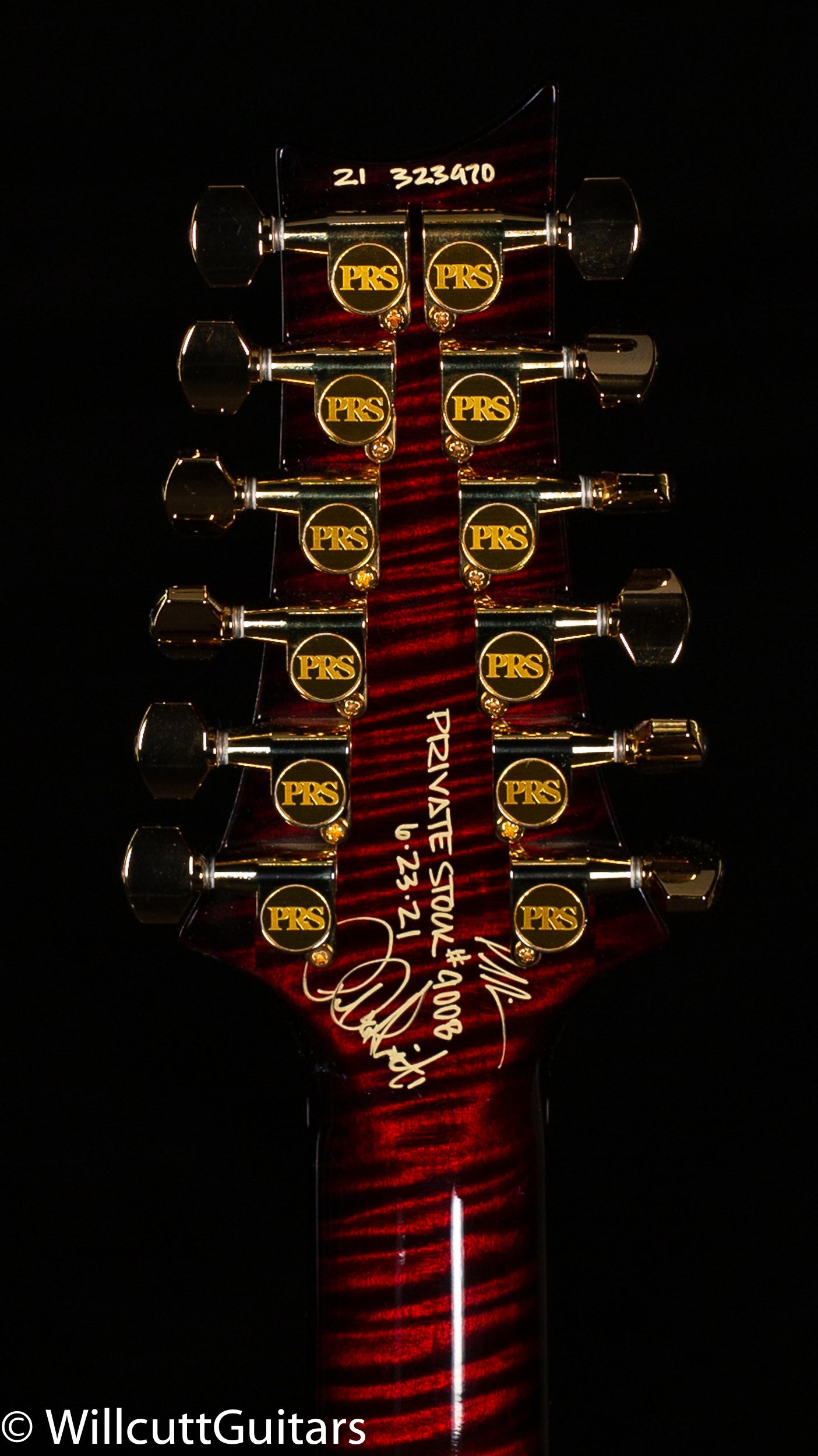 PRS Private Stock #9008 Custom 22 12 String Blood Red Glow