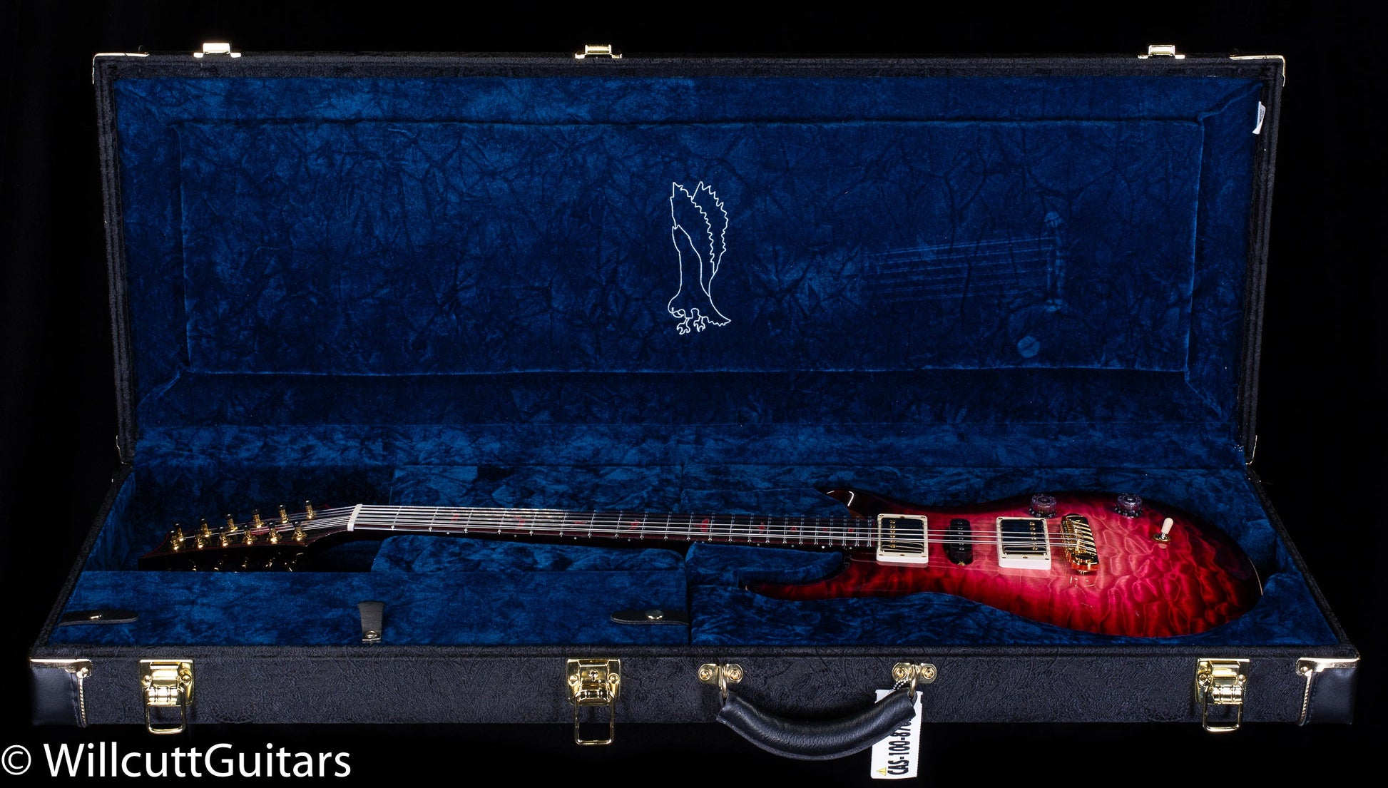 PRS Private Stock #9008 Custom 22 12 String Blood Red Glow