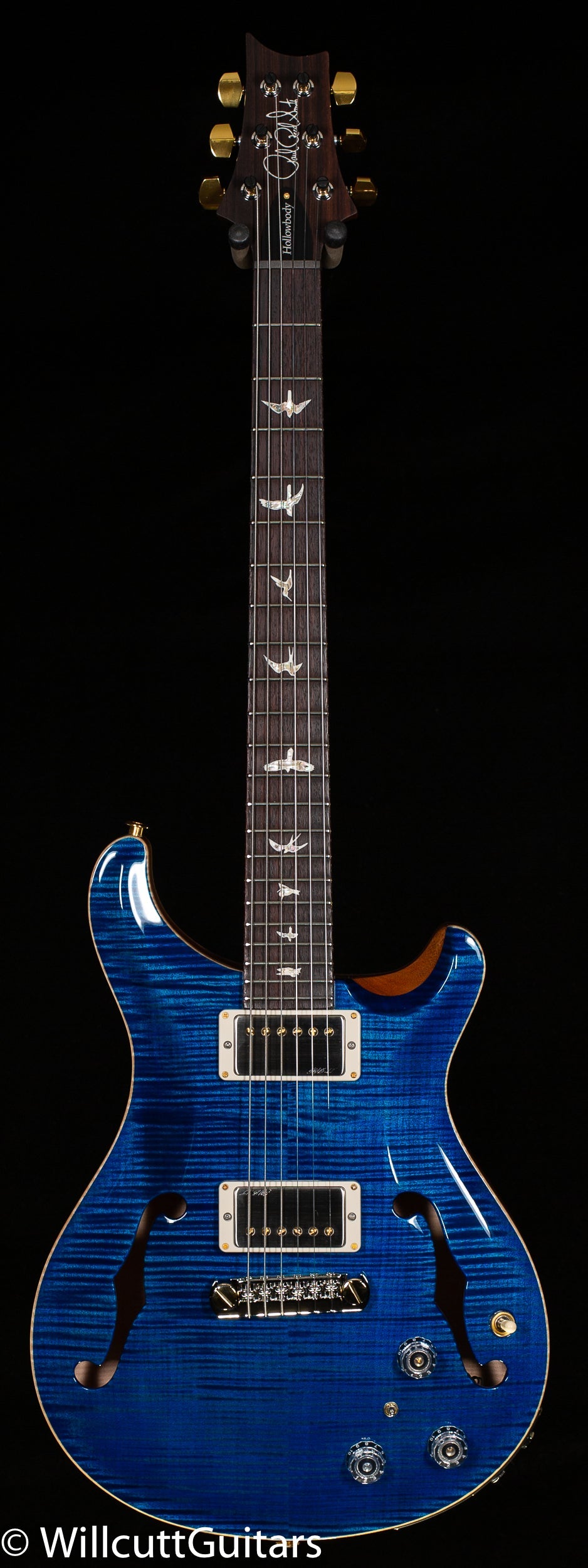 PRS Hollowbody II Piezo Aquamarine 10 Top