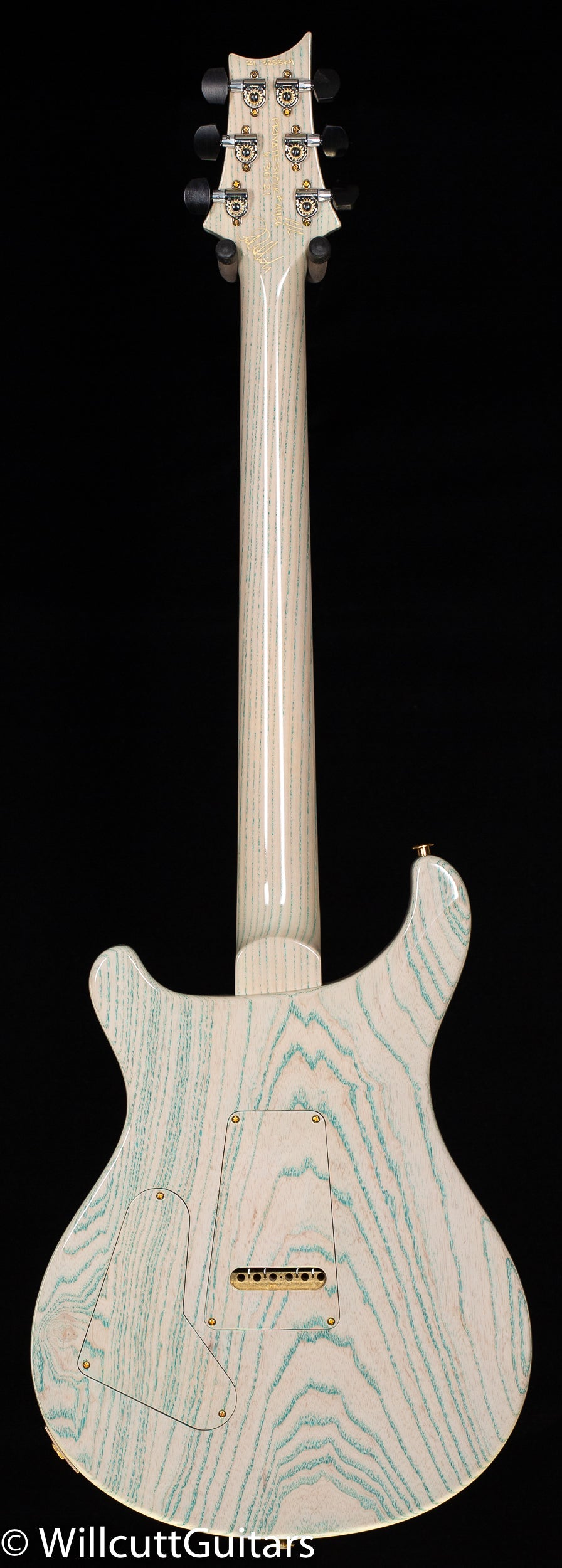 PRS Private Stock #9456 Custom 24-08 Faded Turquoise Smoke Burst