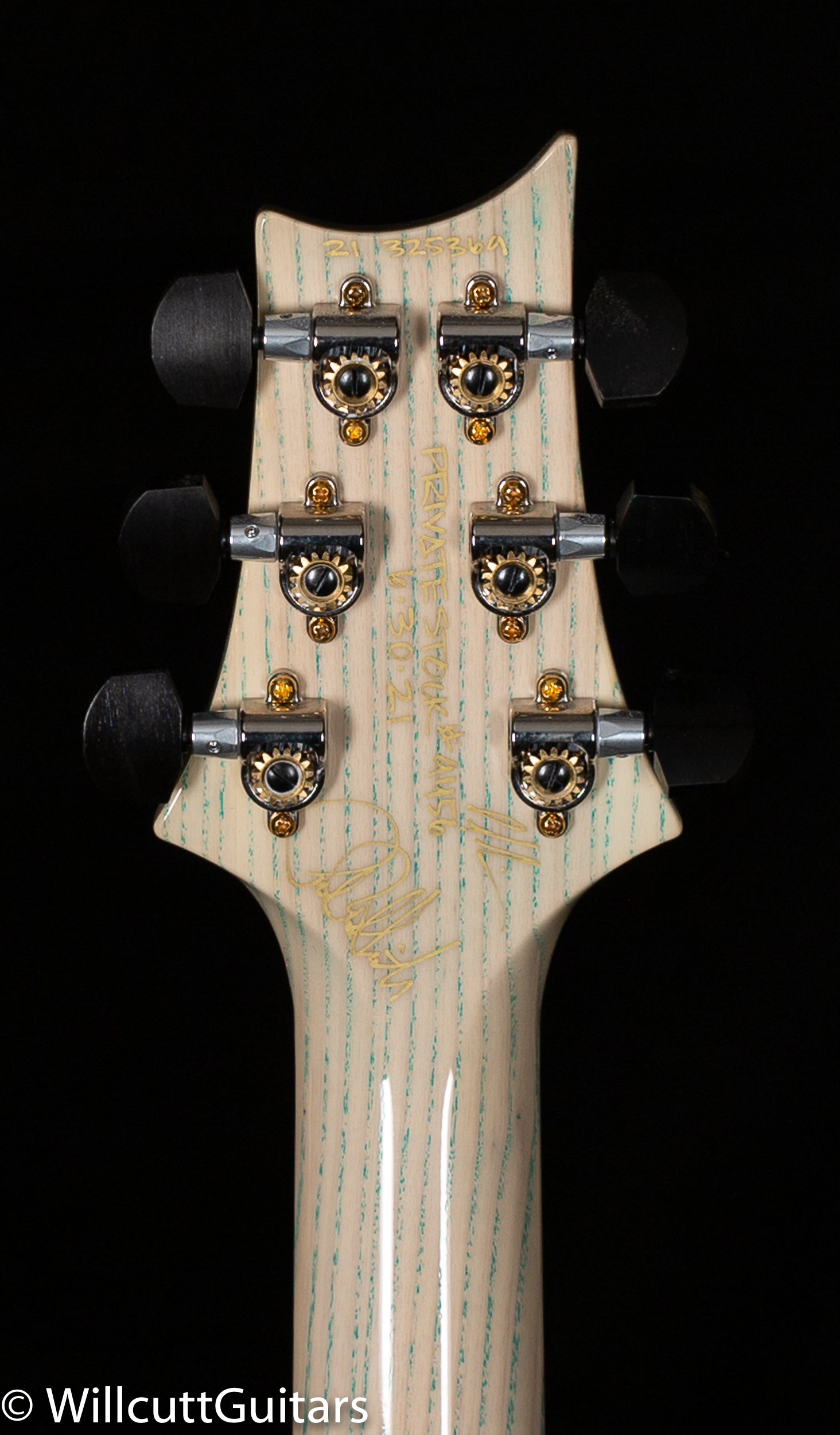 PRS Private Stock #9456 Custom 24-08 Faded Turquoise Smoke Burst