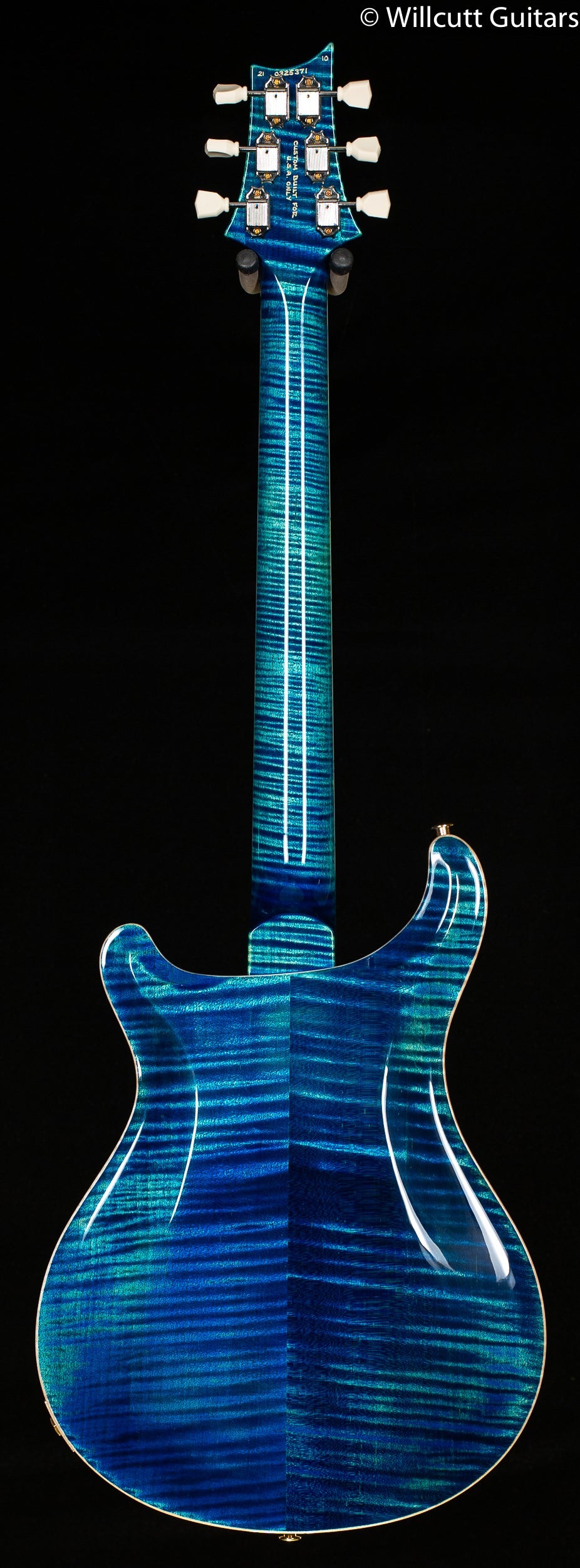 PRS Hollowbody II 594 Wood Library Edition River Blue