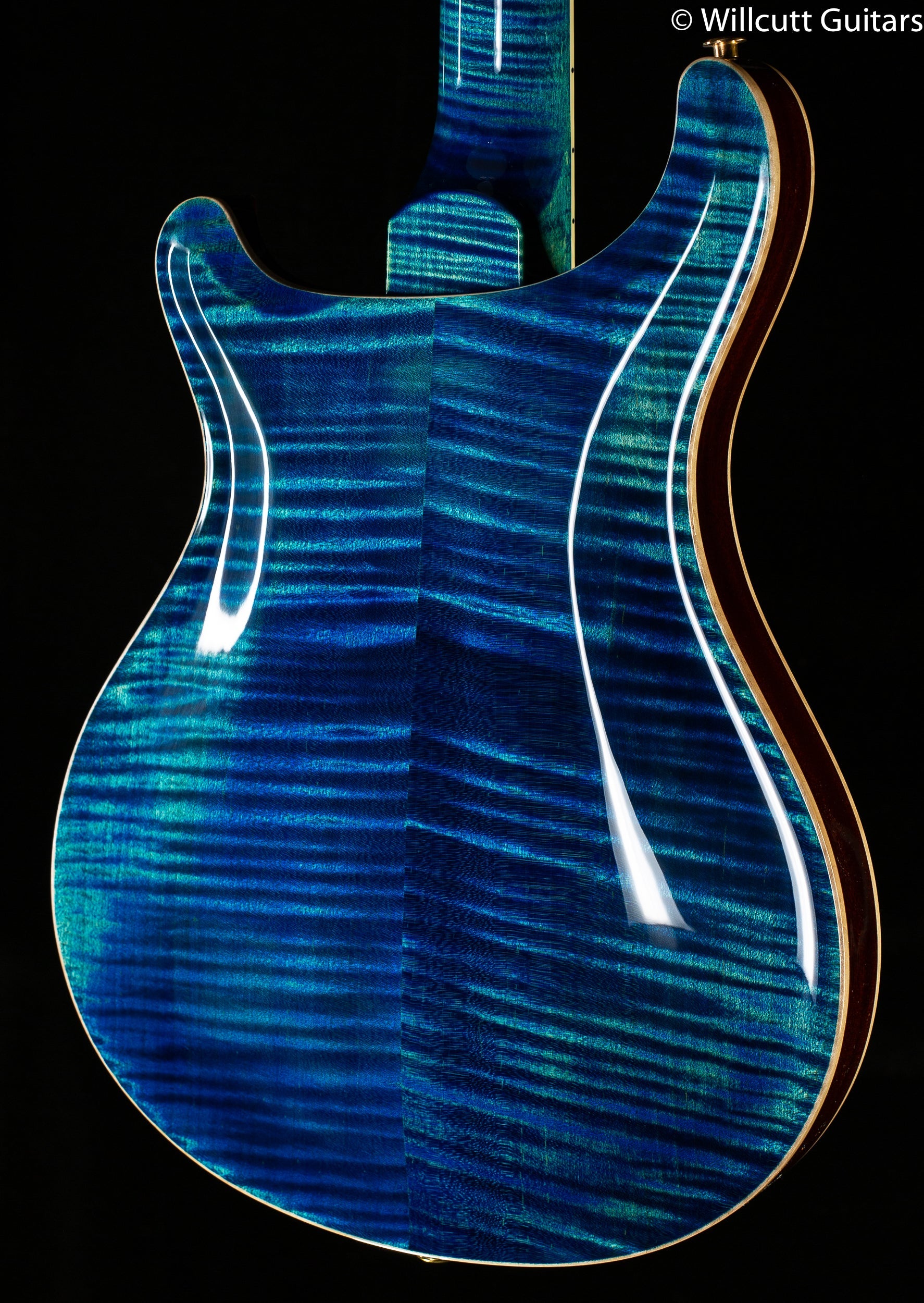 PRS Hollowbody II 594 Wood Library Edition River Blue