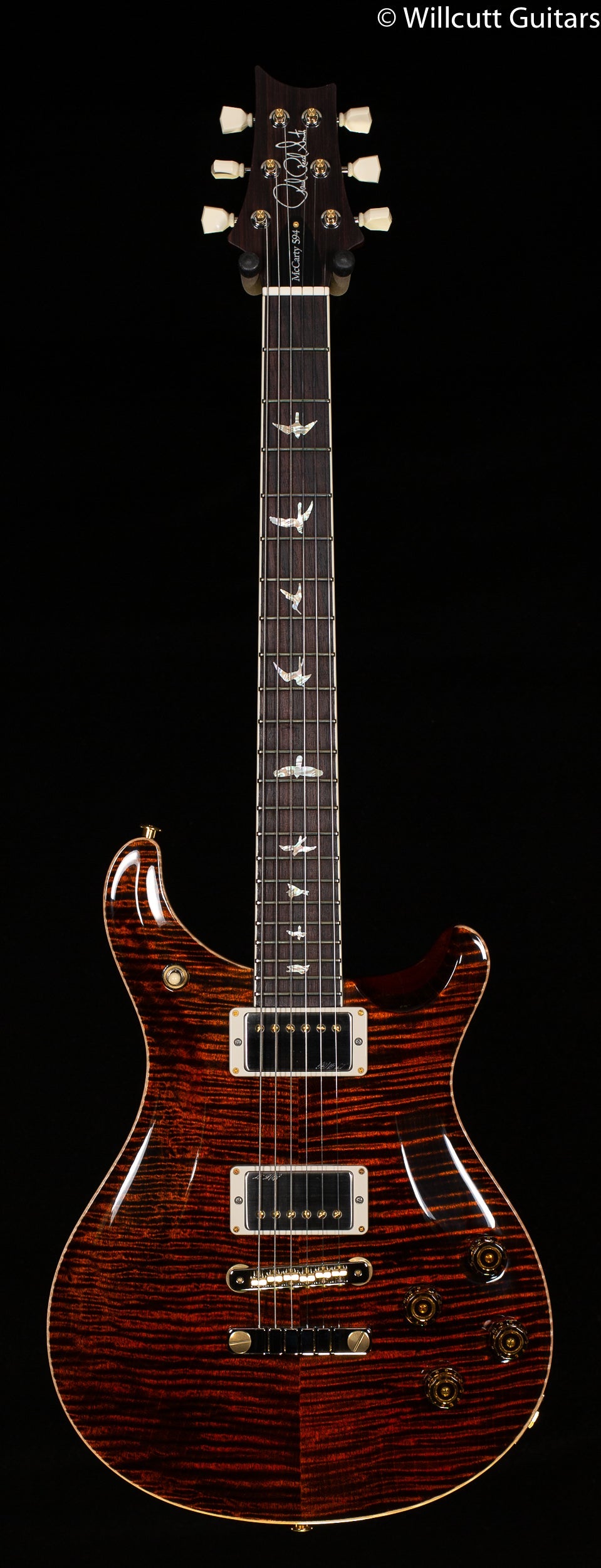 PRS McCarty 594 Orange Tiger 10 Top
