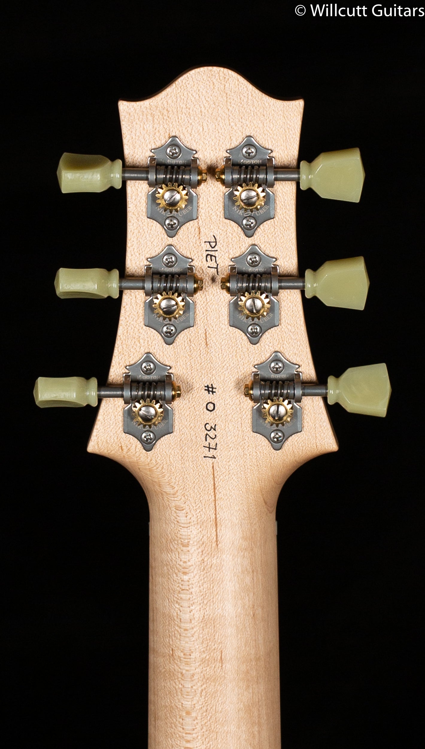 Nik Huber Piet USA Flamed Swamp Ash