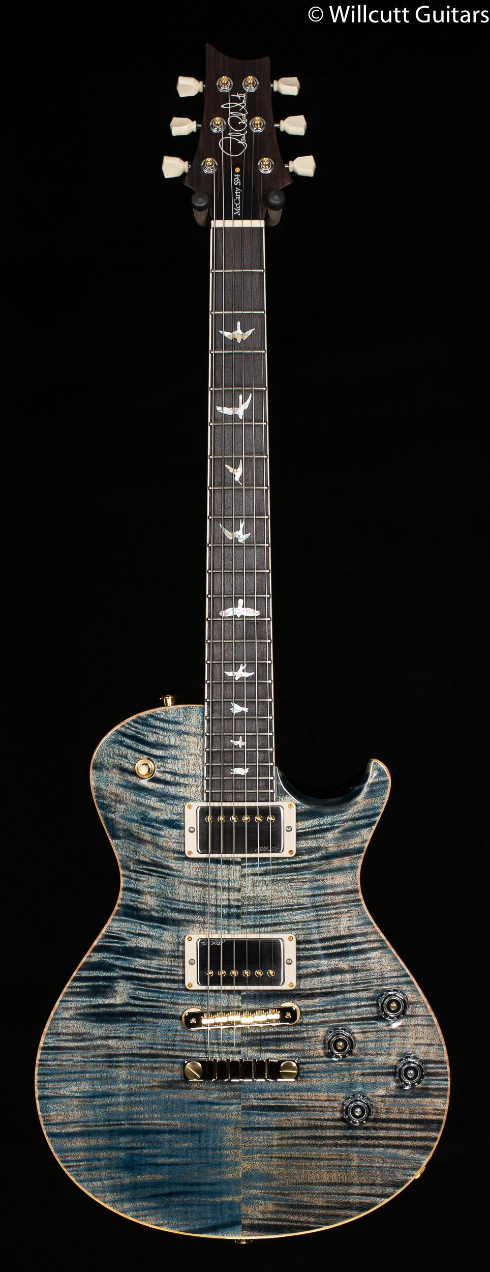 PRS McCarty Singlecut 594 Faded Whale Blue 10 Top