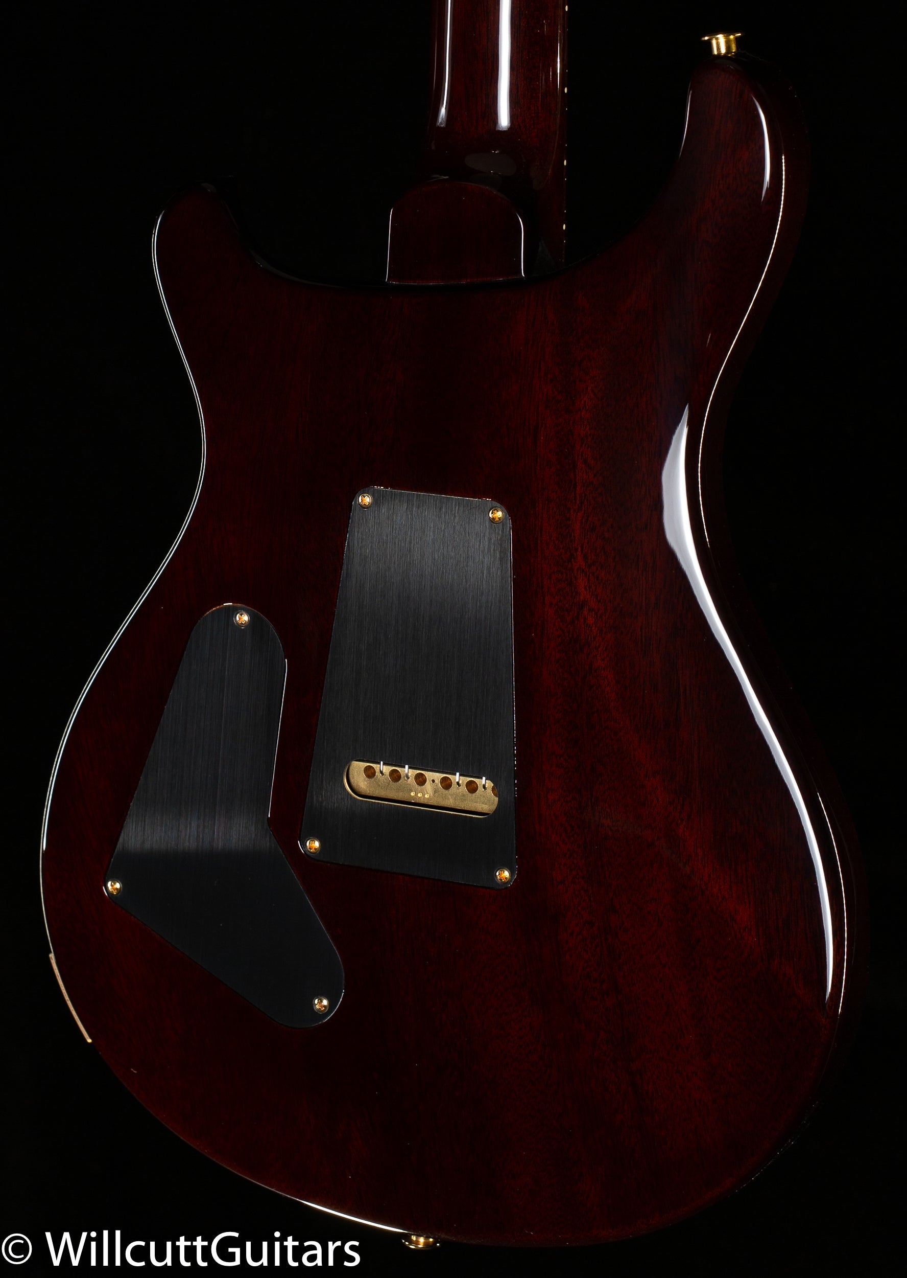 2021 PRS Custom 24 Black Gold Wrap 10 Top (294)