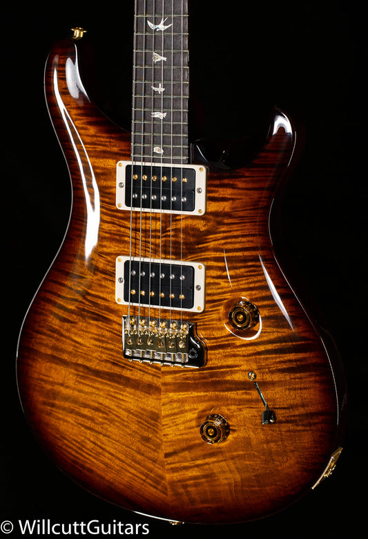 2021 PRS Custom 24 Black Gold Wrap 10 Top (294)