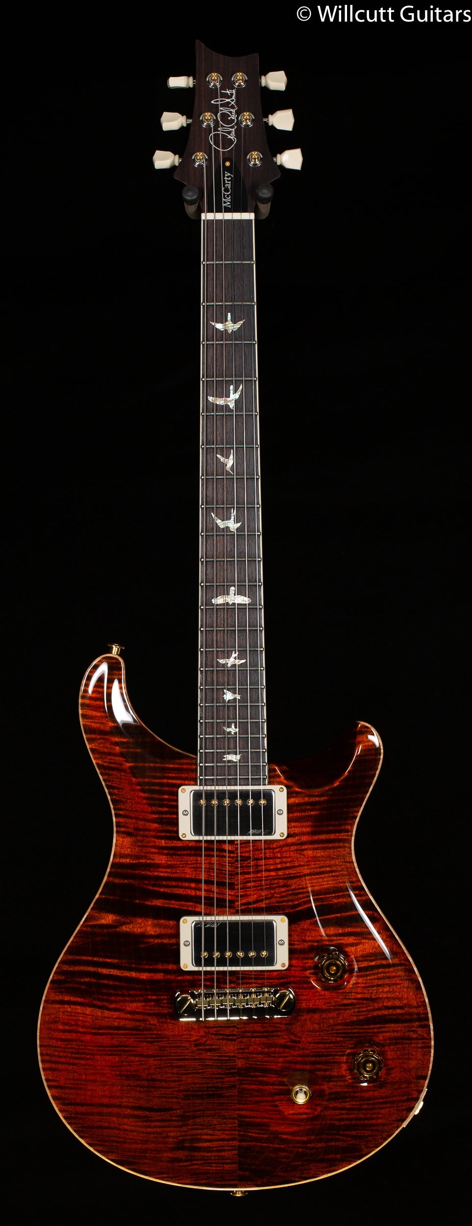 PRS McCarty Orange Tiger 10 Top