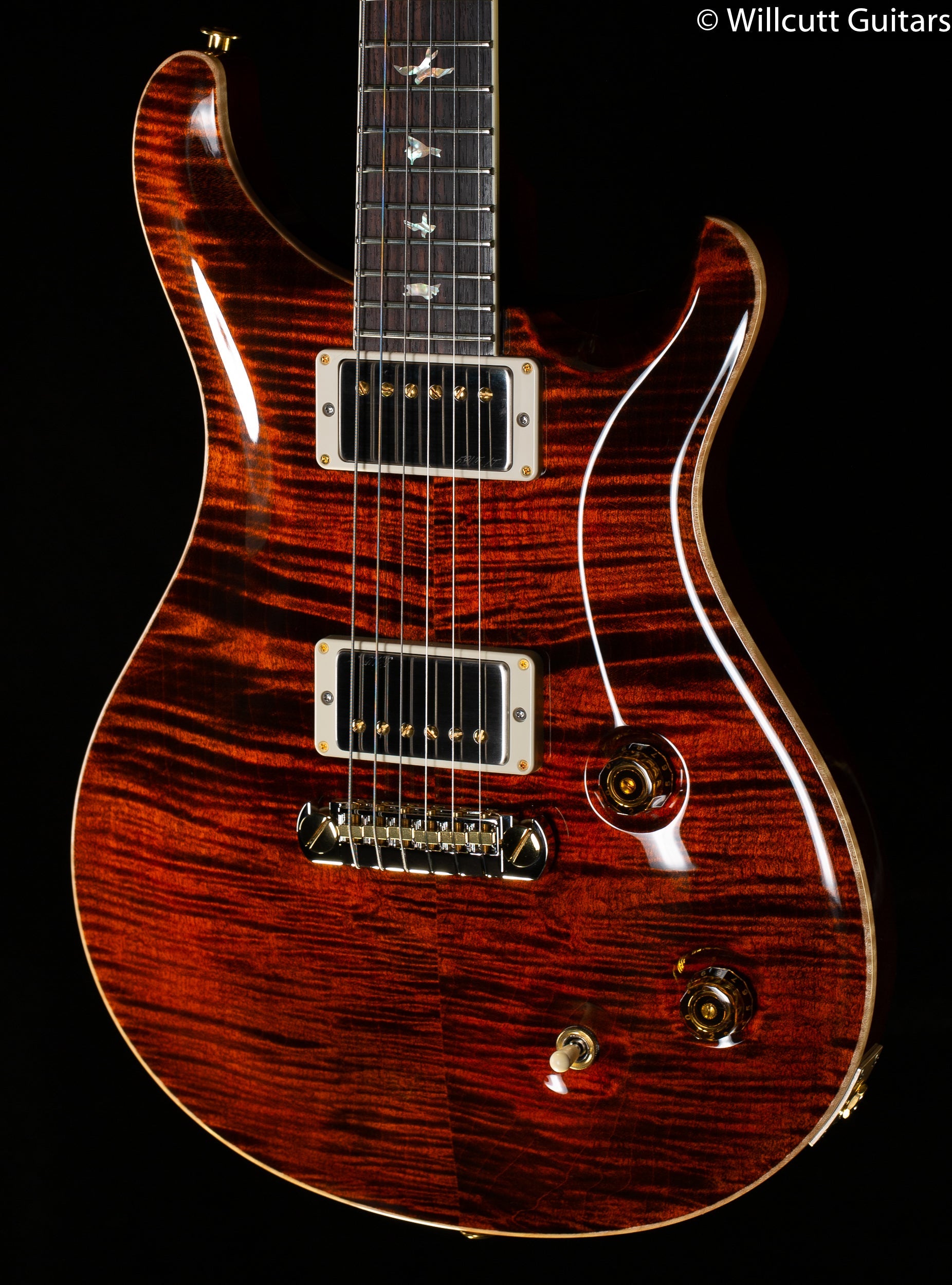 PRS McCarty Orange Tiger 10 Top