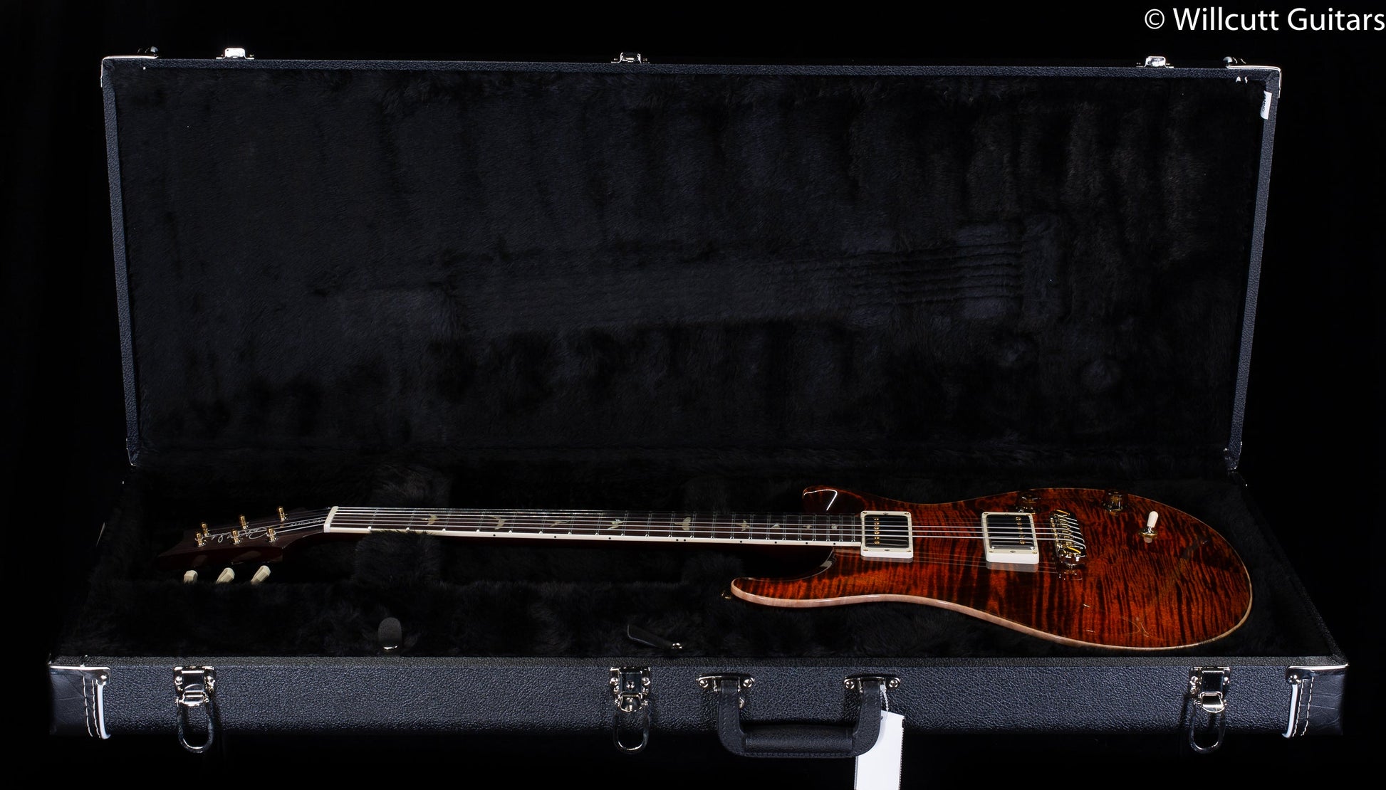 PRS McCarty Orange Tiger 10 Top