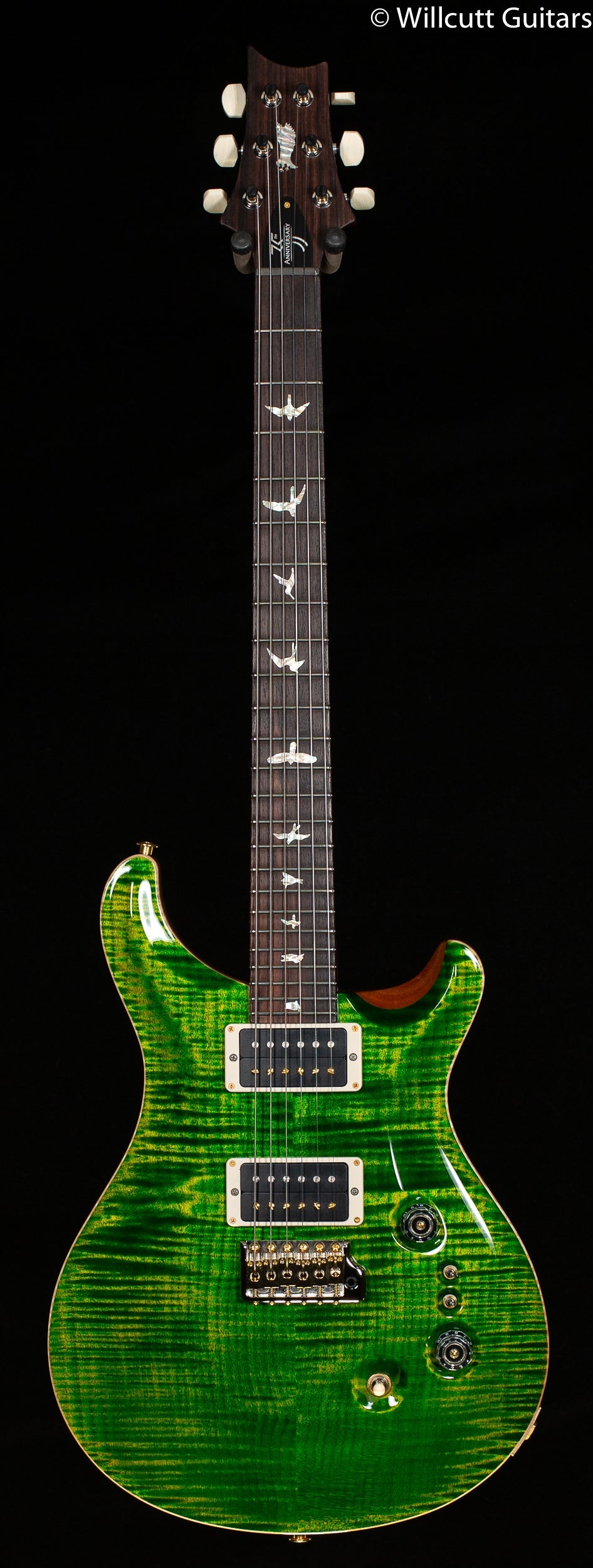 PRS 35th Anniversary Custom 24  Emerald 10 Top