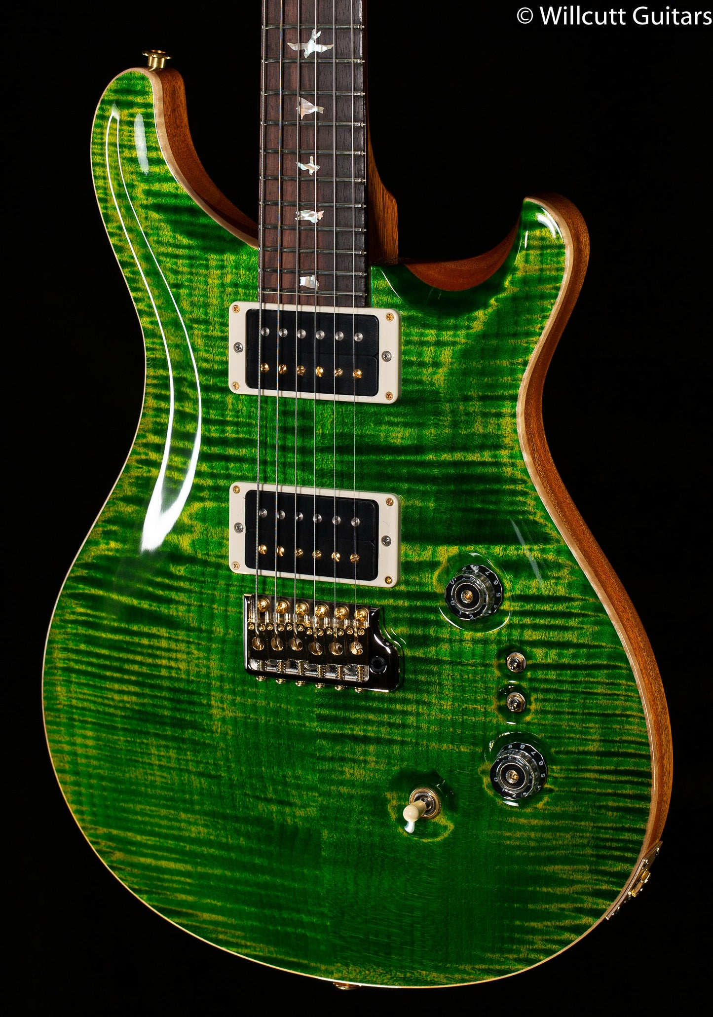 PRS 35th Anniversary Custom 24  Emerald 10 Top