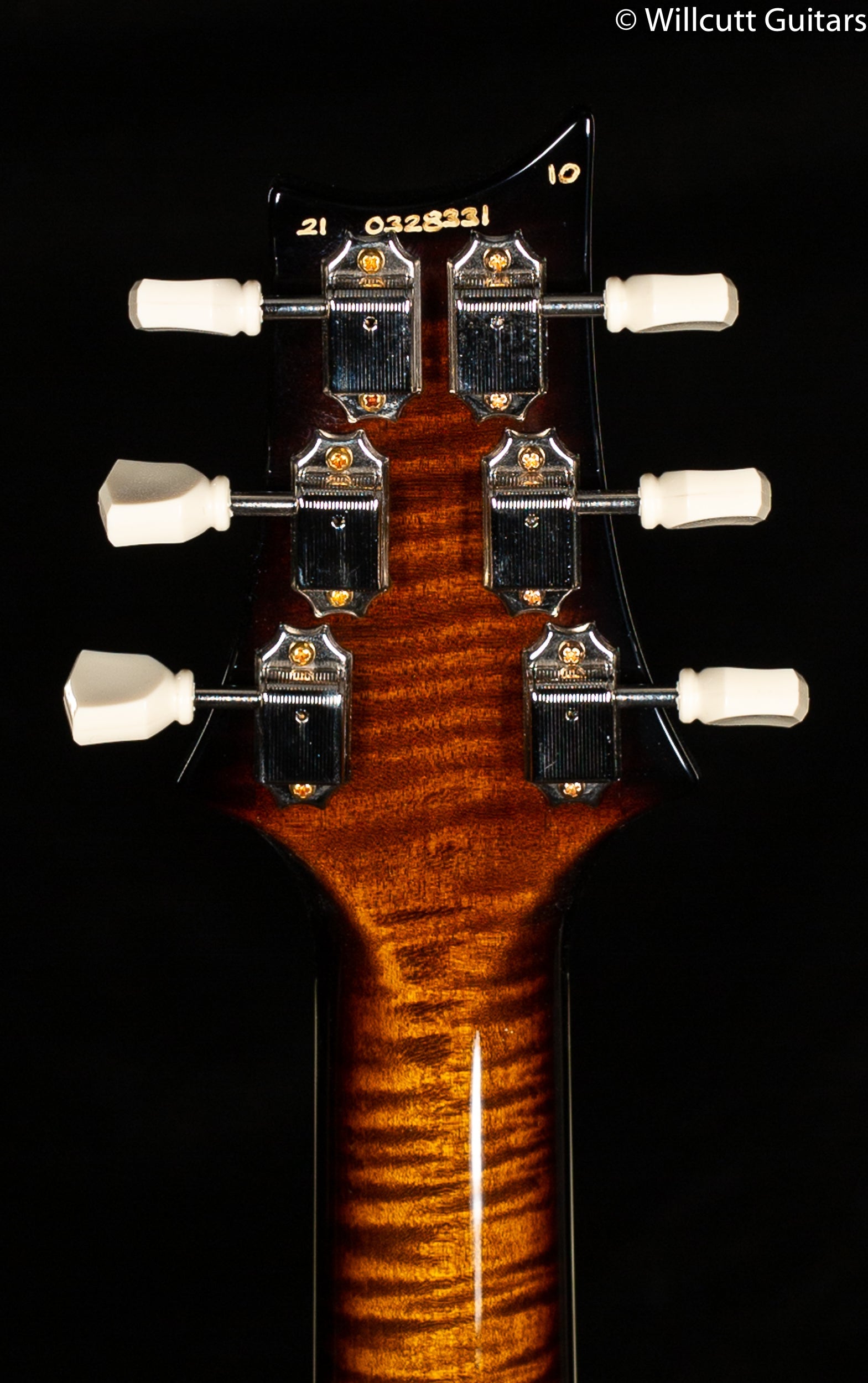 PRS McCarty 594 Black Gold Wraparound Burst Quilt 10 Top Artist Flame Maple Neck