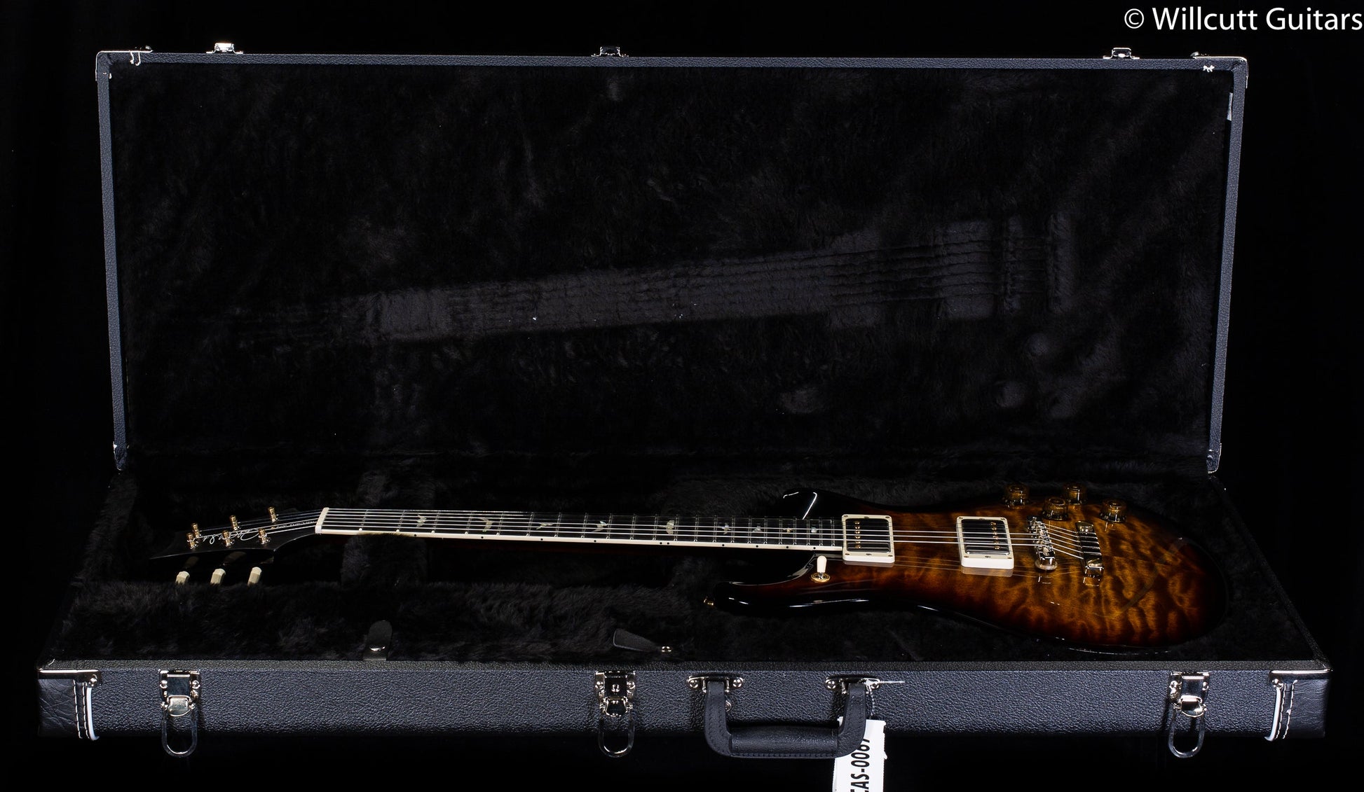 PRS McCarty 594 Black Gold Wraparound Burst Quilt 10 Top Artist Flame Maple Neck
